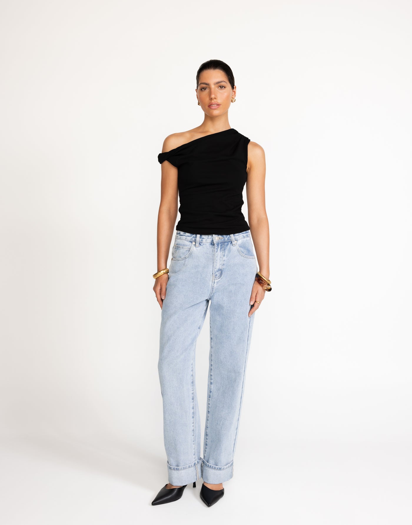  - Women's Top - Charcoal Clothing