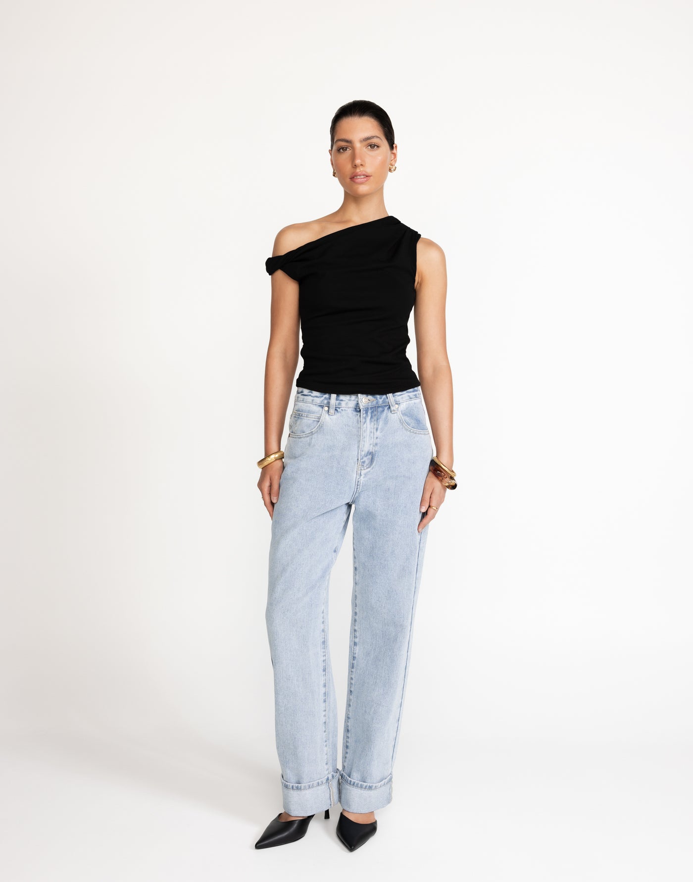  - Women's Top - Charcoal Clothing
