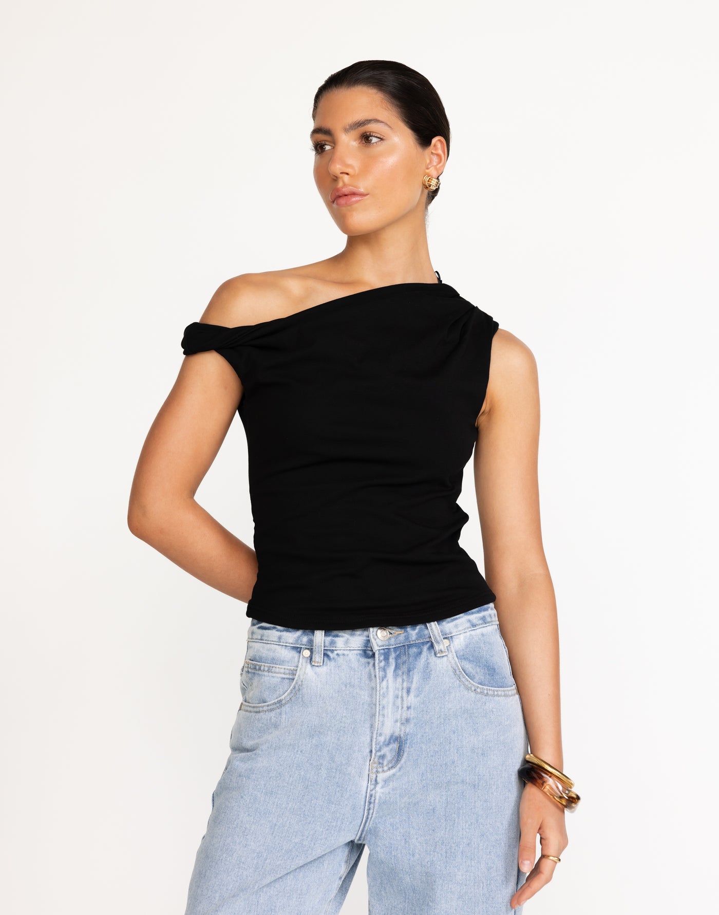  - Women's Top - Charcoal Clothing