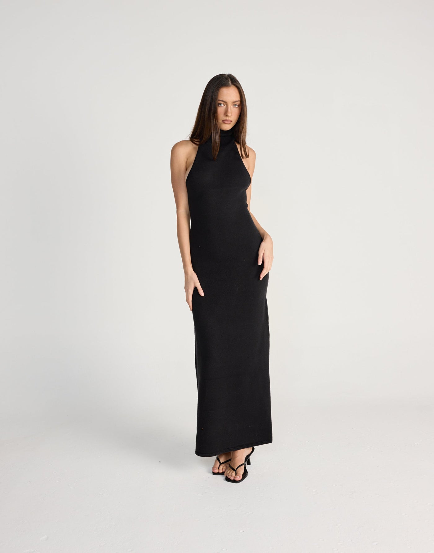  - Women's Dress - Charcoal Clothing