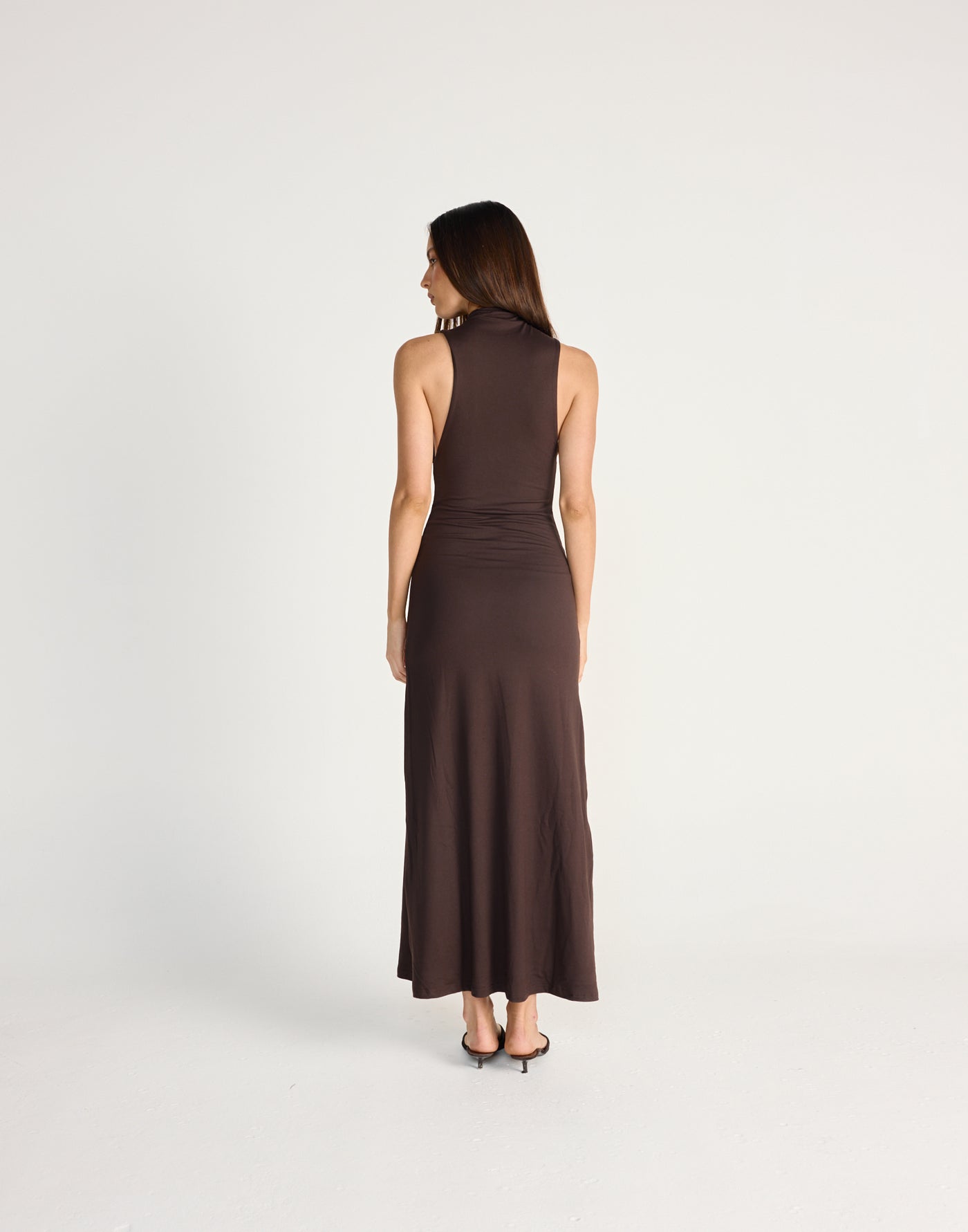  - Women's Dress - Charcoal Clothing