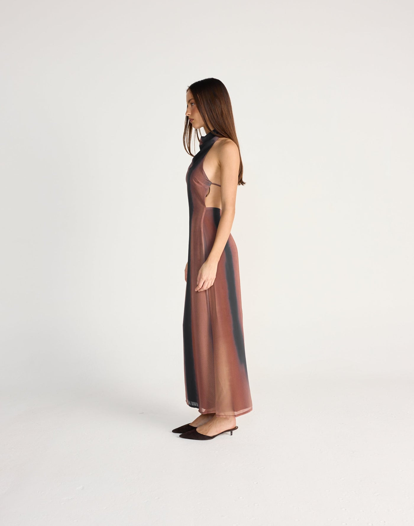  - Women's Dress - Charcoal Clothing