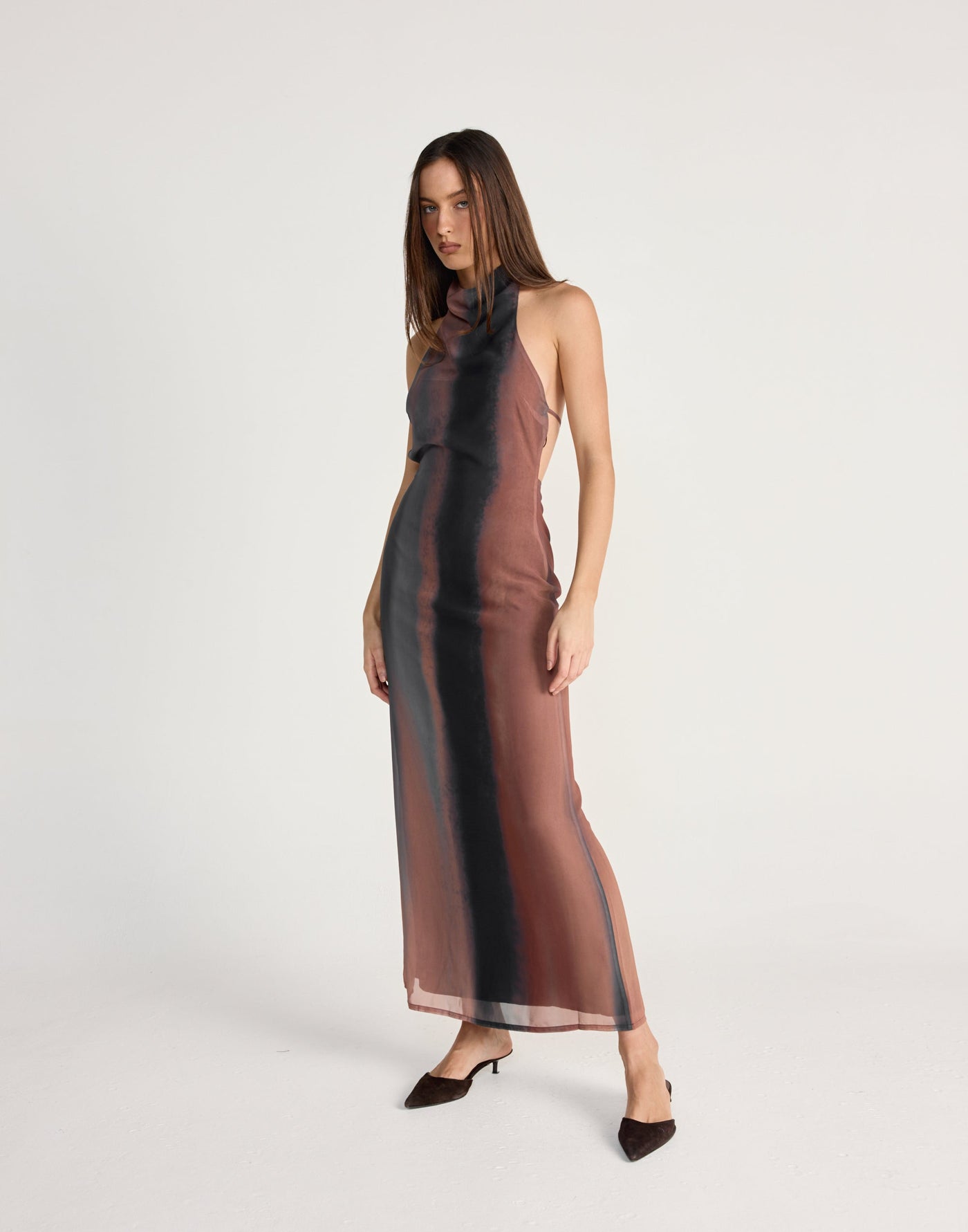  - Women's Dress - Charcoal Clothing