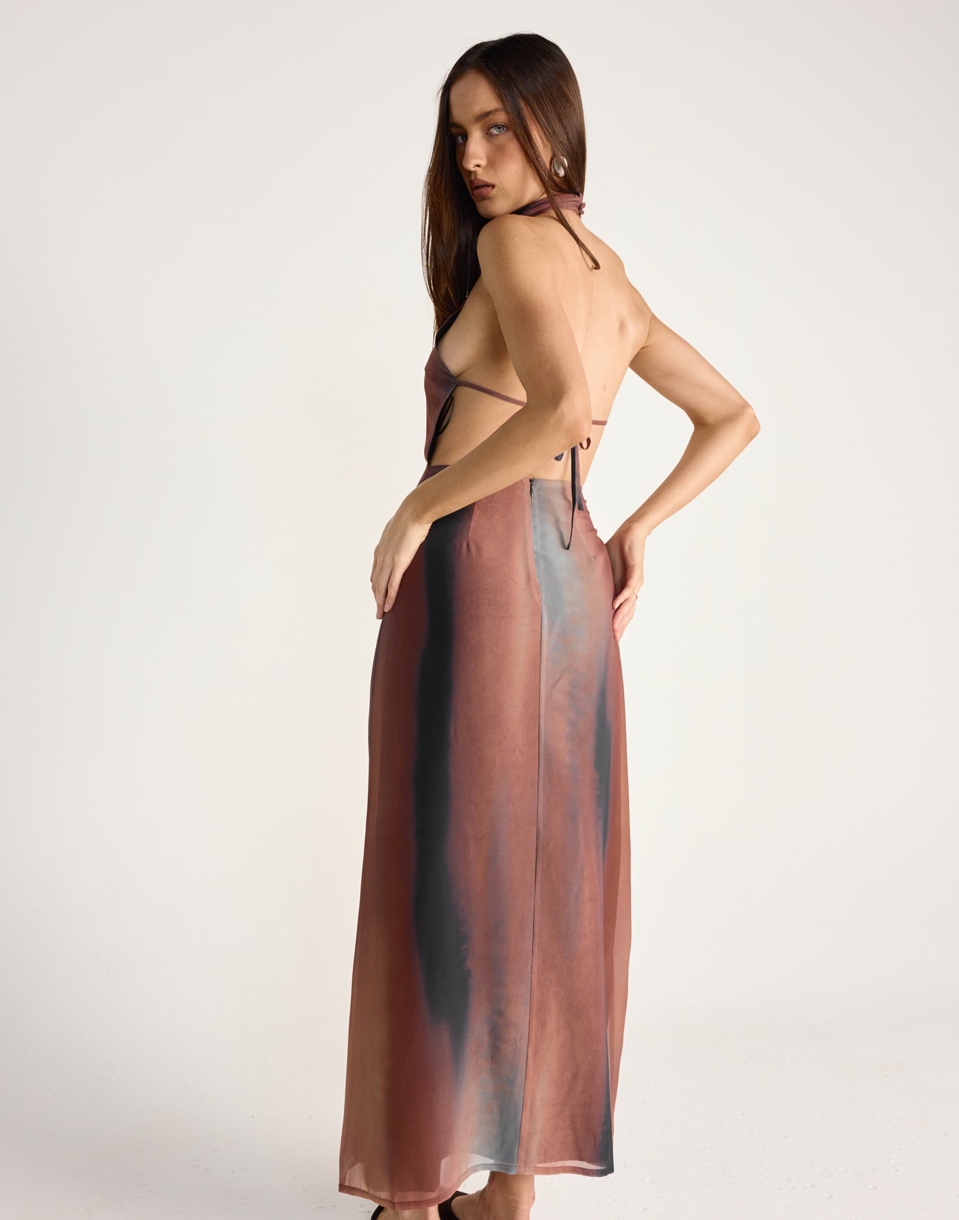  - Women's Dress - Charcoal Clothing