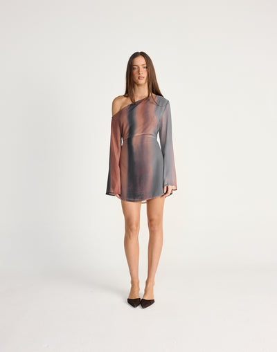  - Women's Dress - Charcoal Clothing