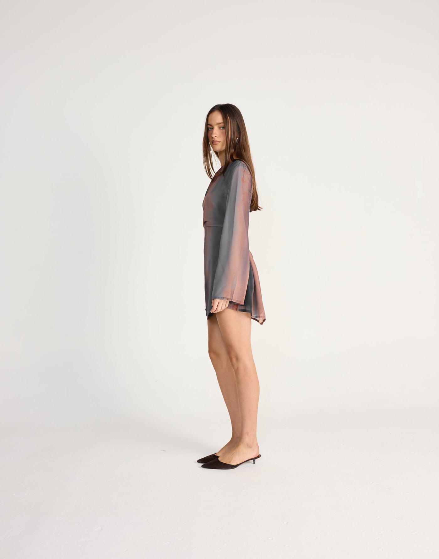  - Women's Dress - Charcoal Clothing