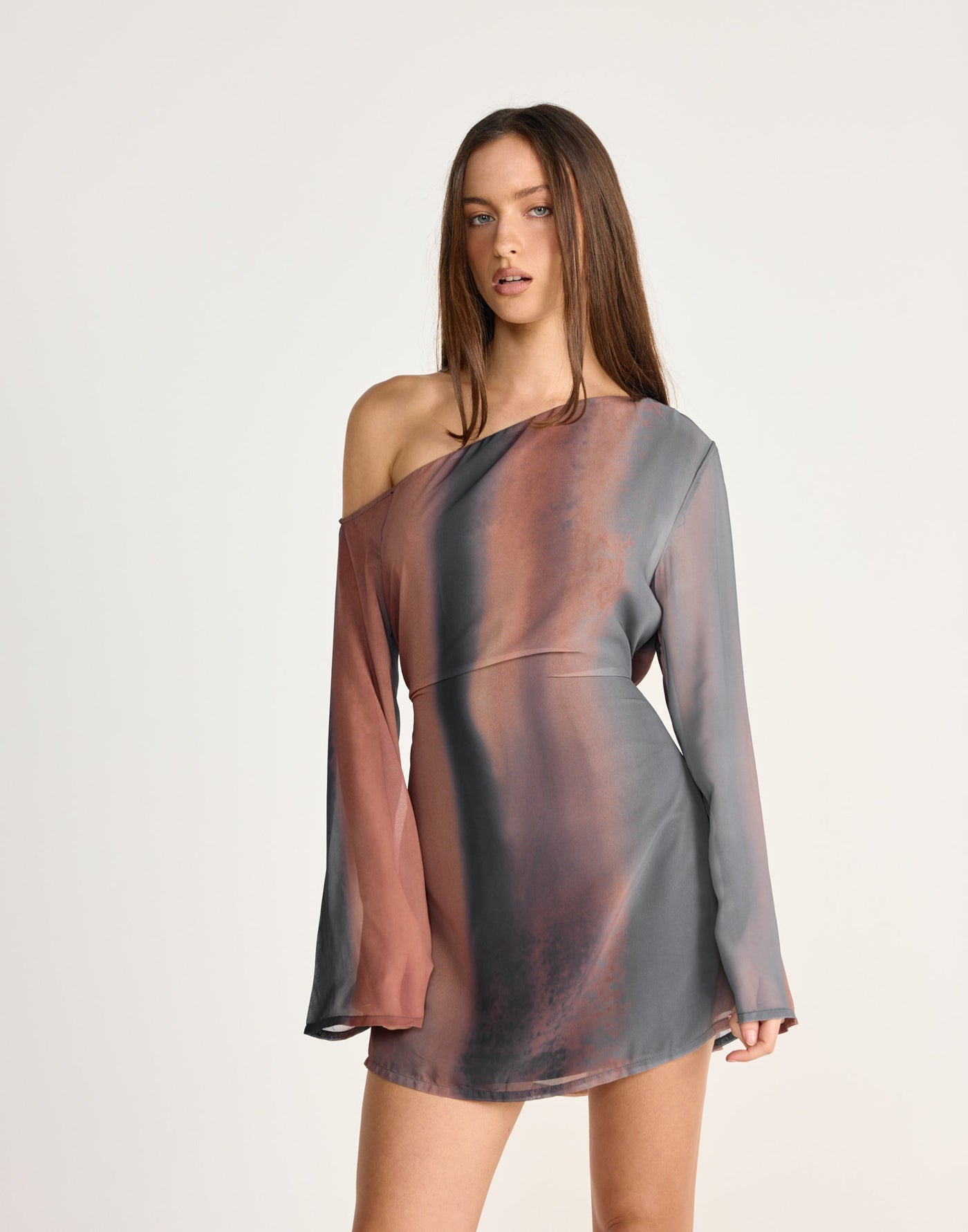  - Women's Dress - Charcoal Clothing