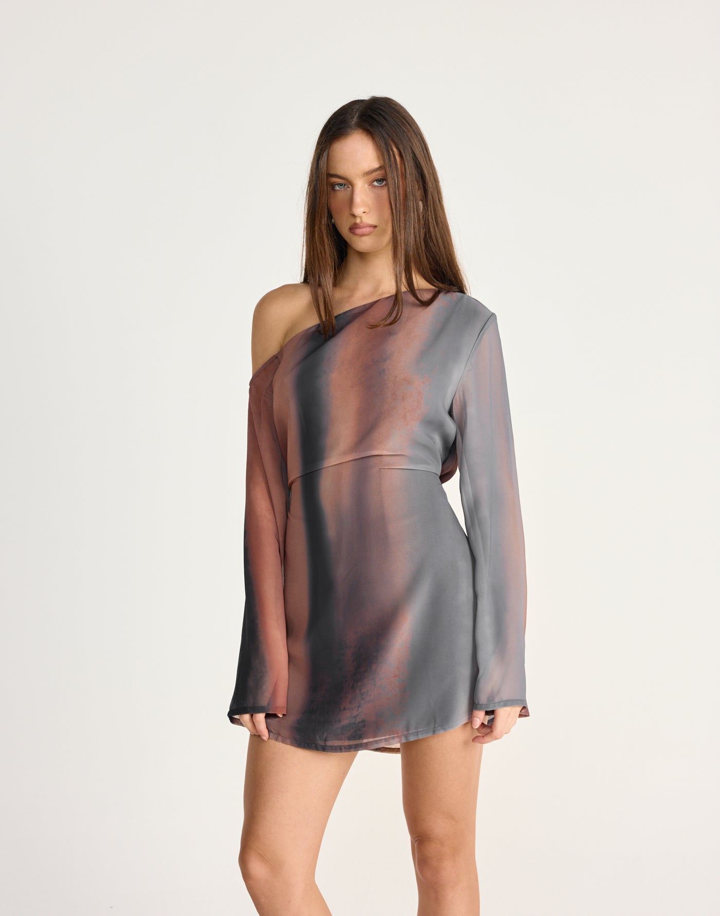  - Women's Dress - Charcoal Clothing