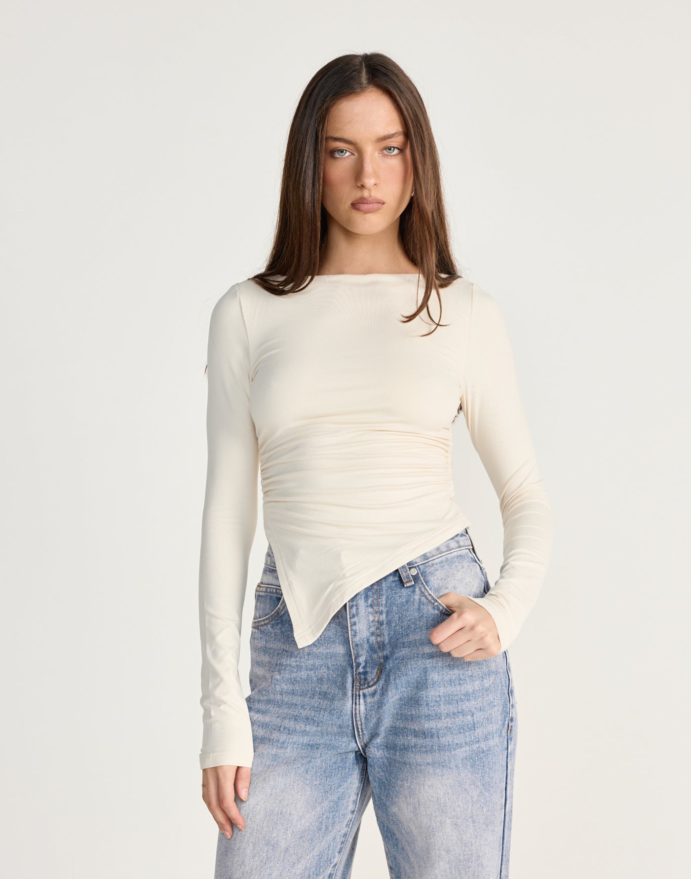  - Women's Top - Charcoal Clothing