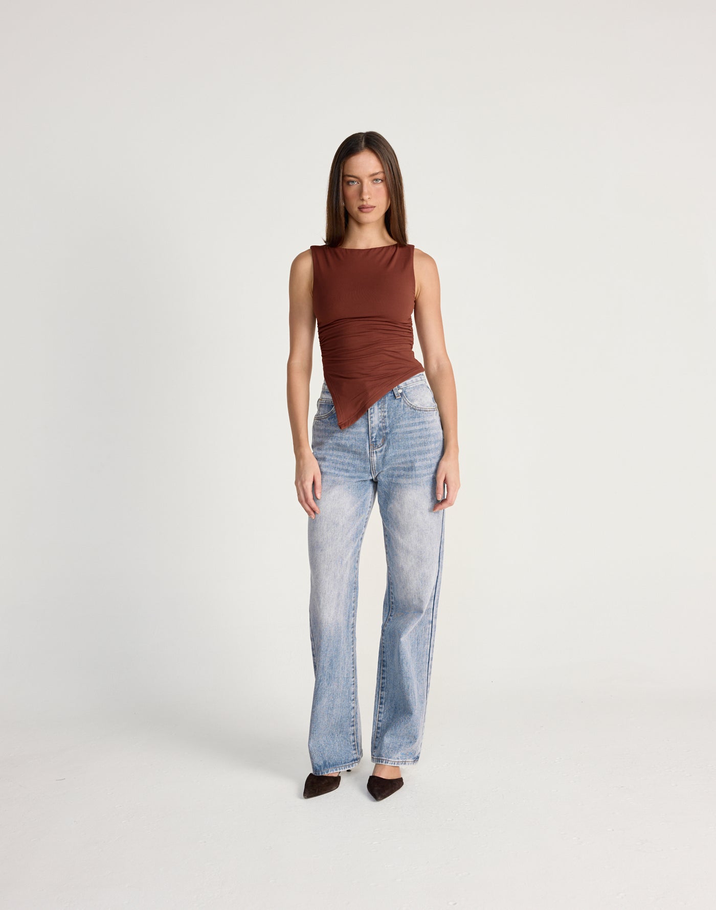  - Women's Top - Charcoal Clothing
