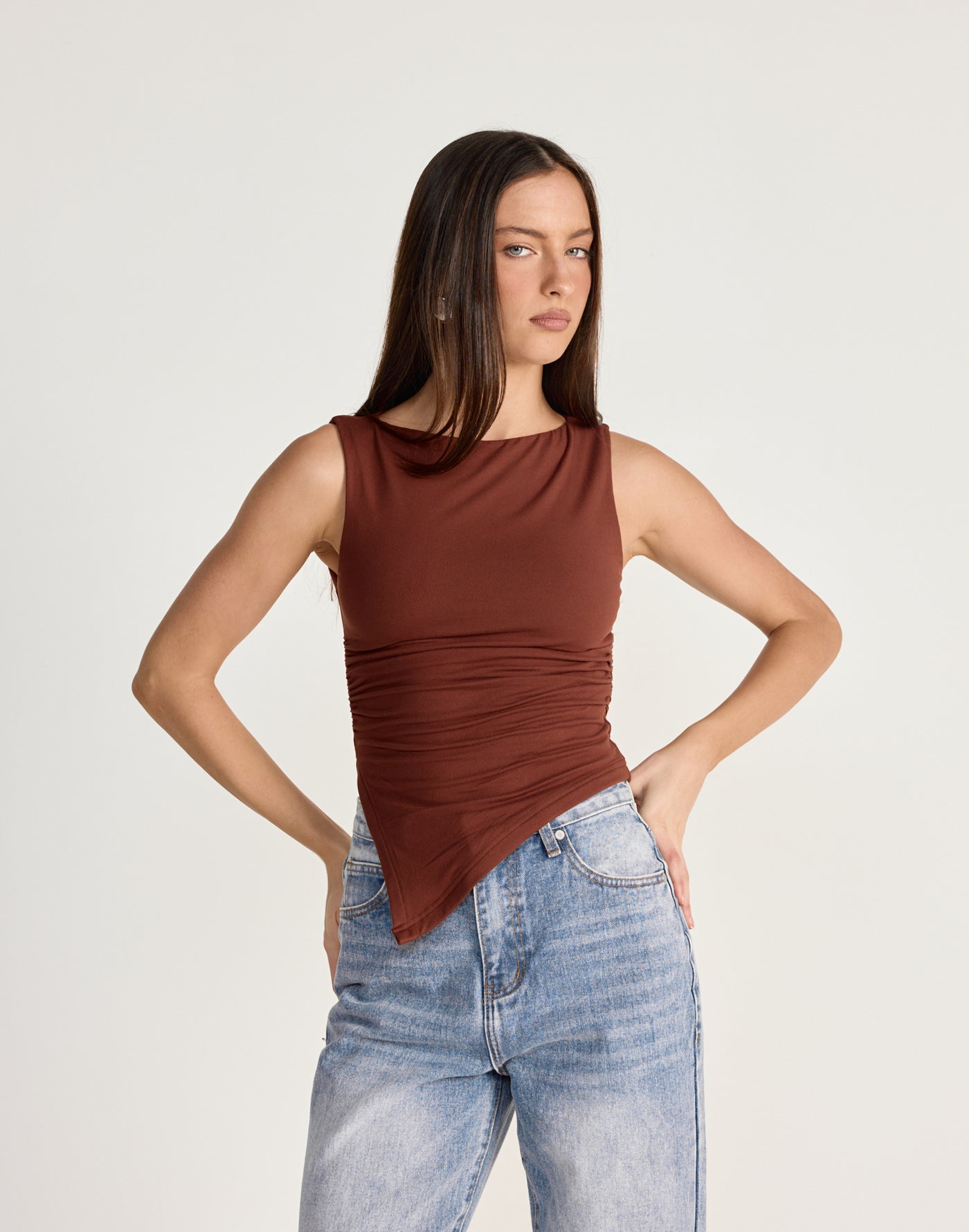  - Women's Top - Charcoal Clothing