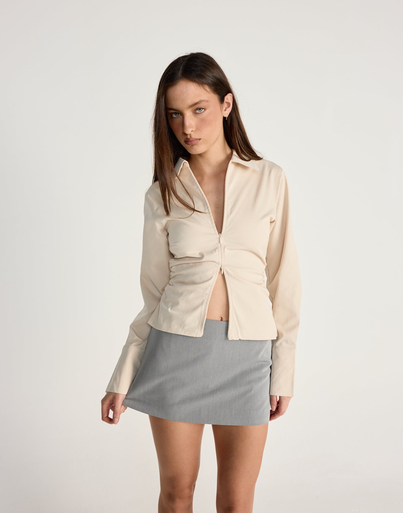  - Women's Top - Charcoal Clothing