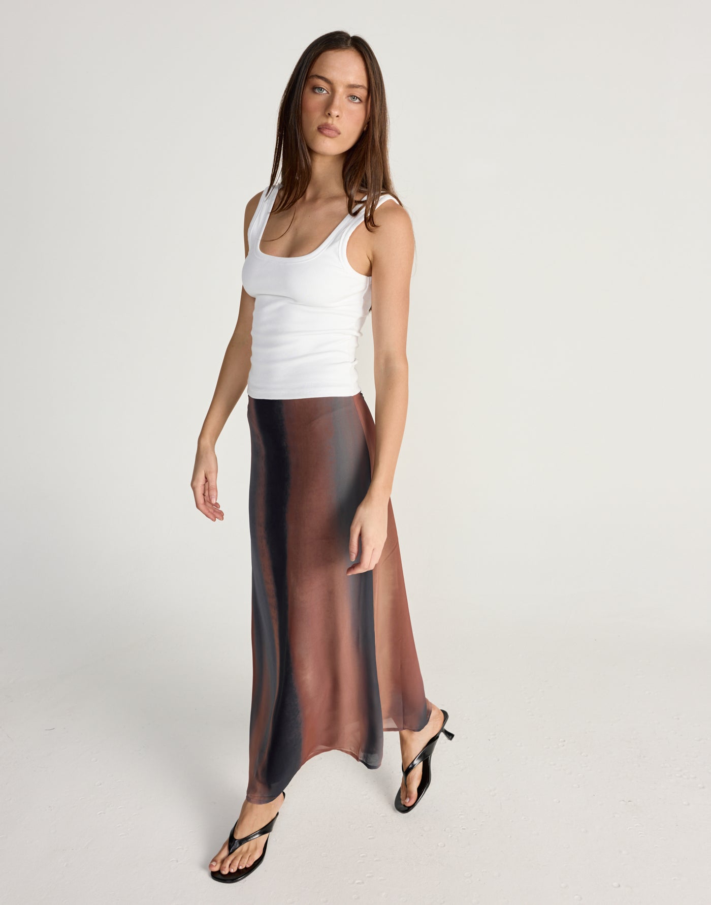  - Women's Skirt - Charcoal Clothing
