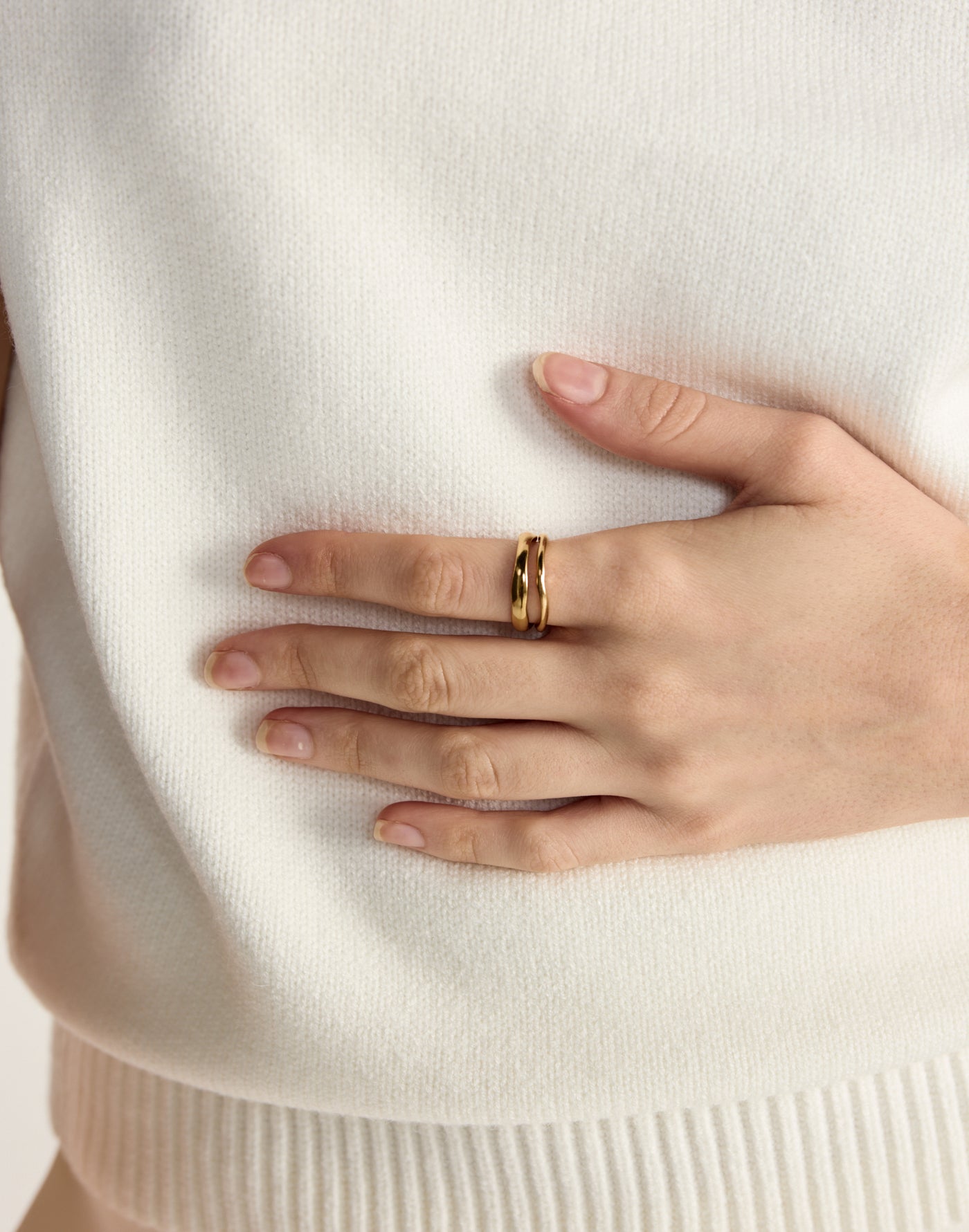 Adira Ring Set (Gold) - - Women's Accessories - Charcoal Clothing