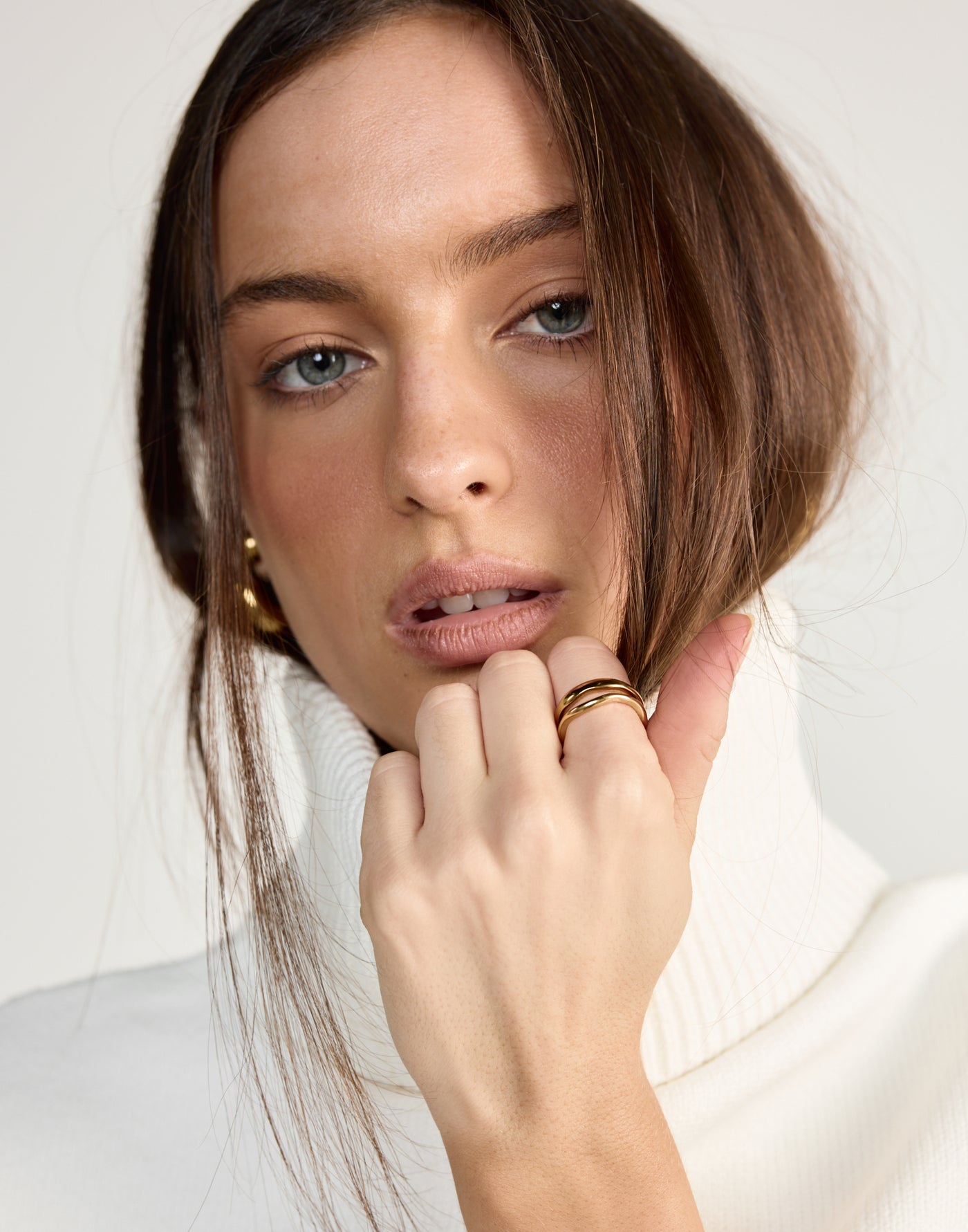 Adira Ring Set (Gold) - - Women's Accessories - Charcoal Clothing