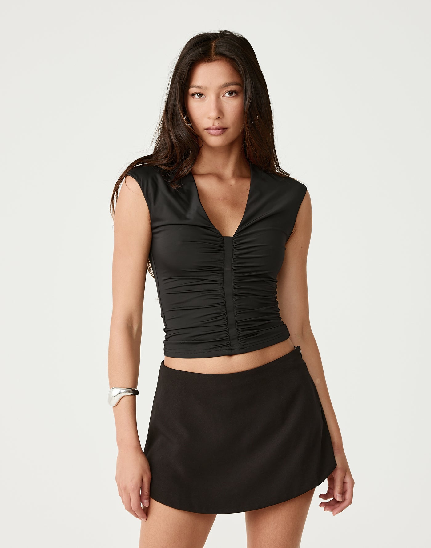  - Women's Skirt - Charcoal Clothing
