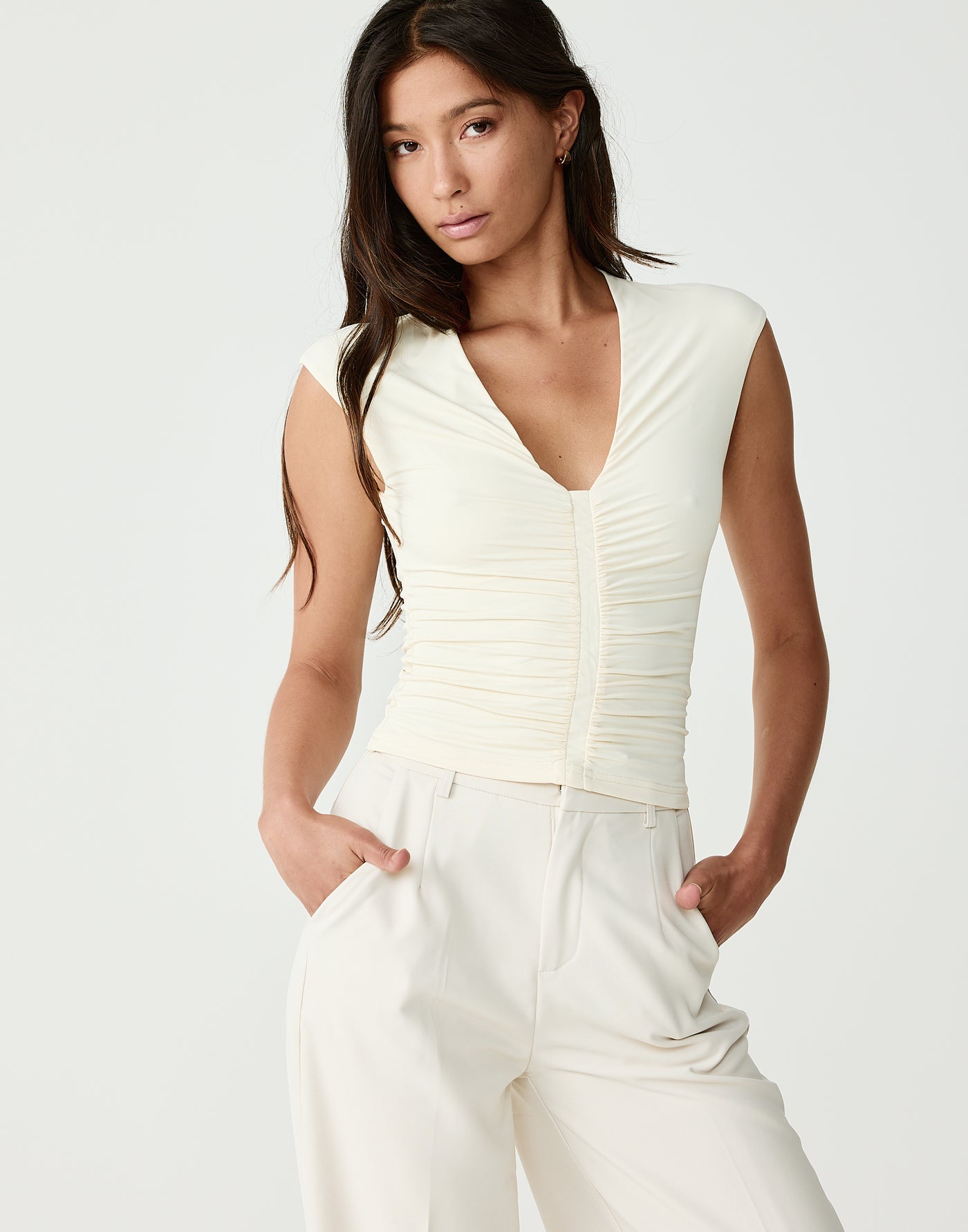  - Women's Top - Charcoal Clothing