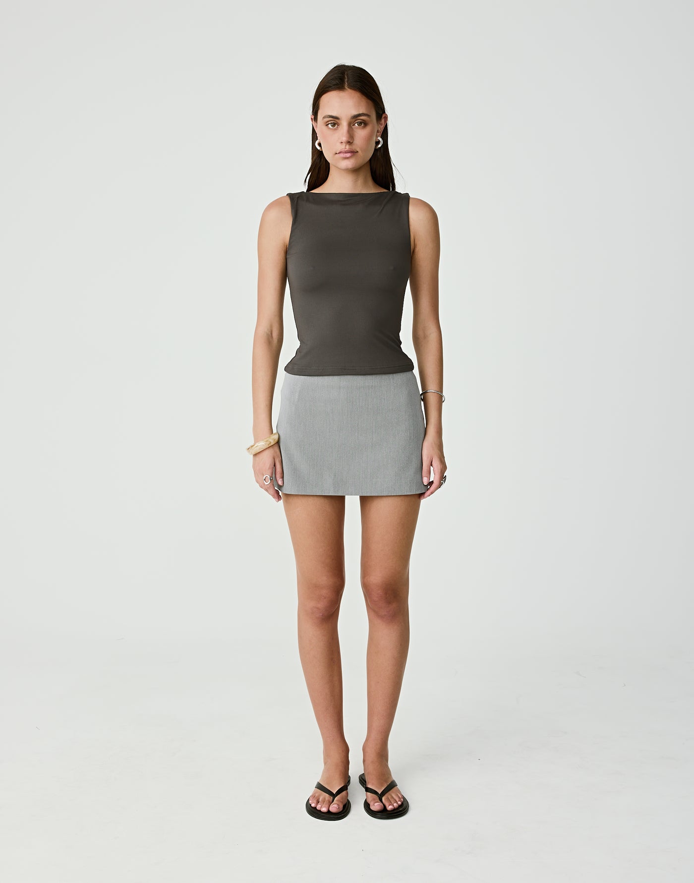  - Women's Top - Charcoal Clothing