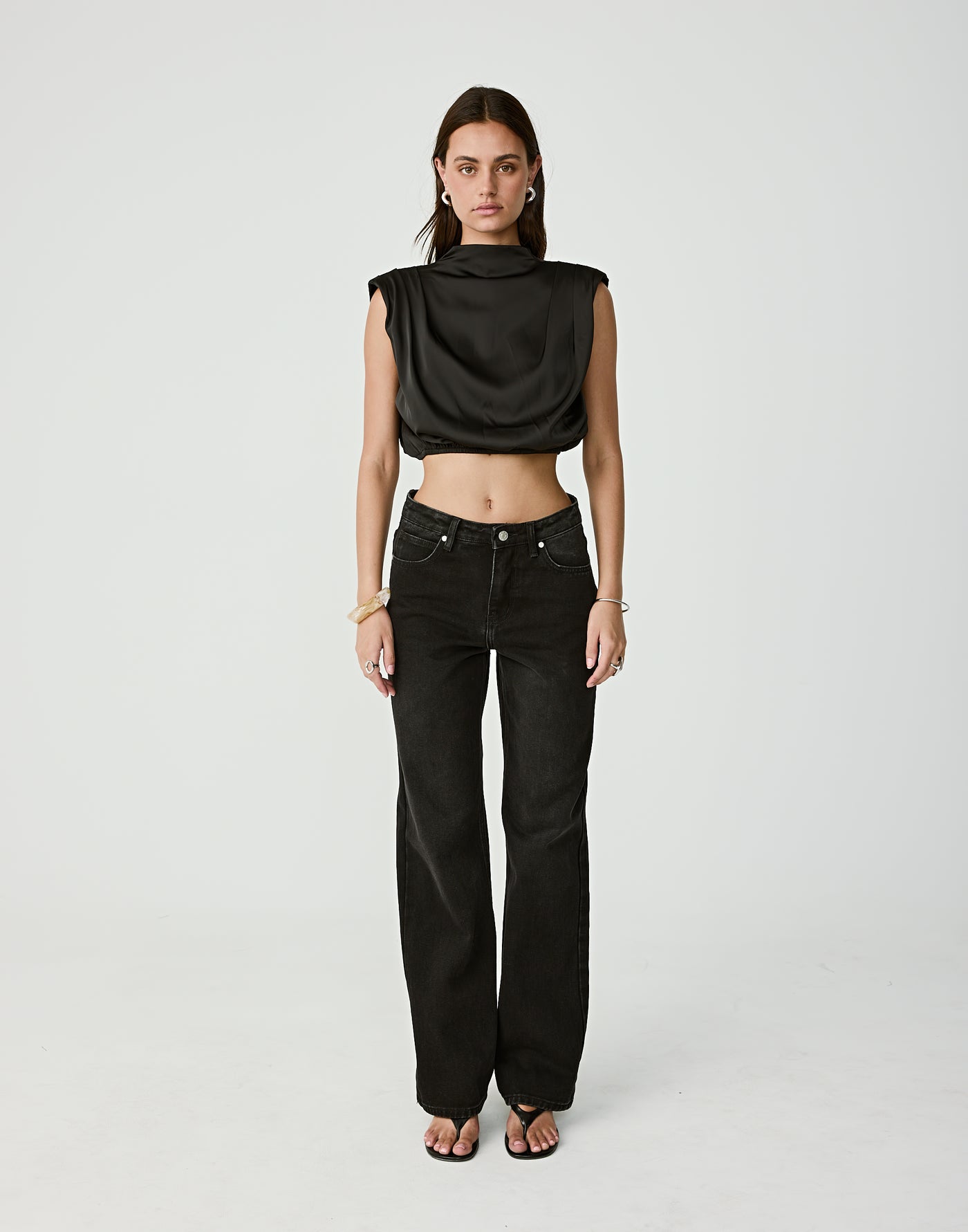  - Women's Top - Charcoal Clothing