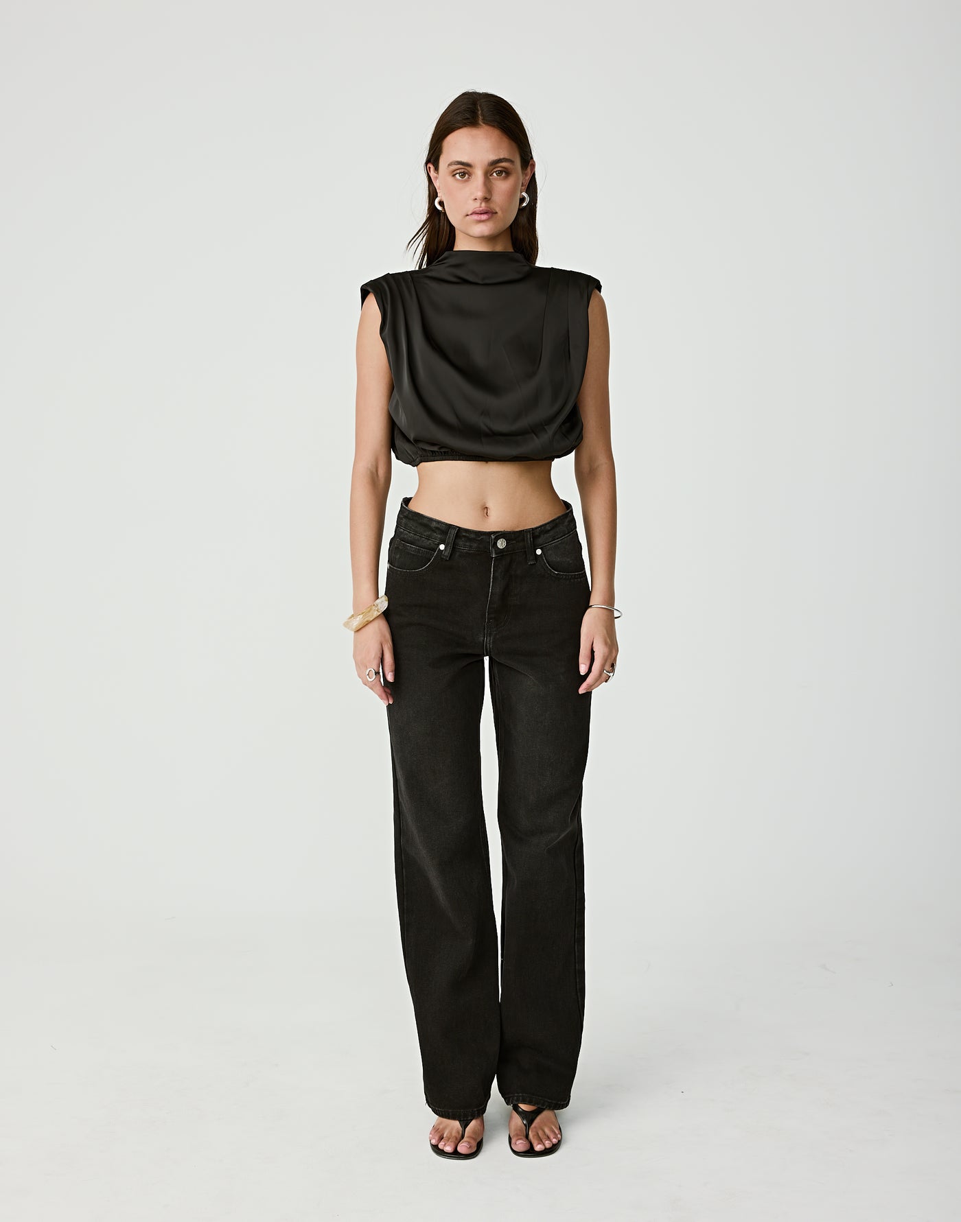  - Women's Top - Charcoal Clothing