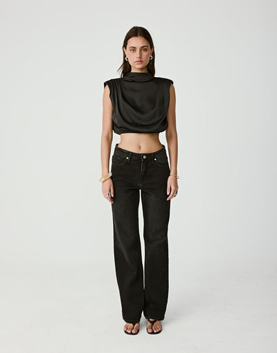  - Women's Top - Charcoal Clothing