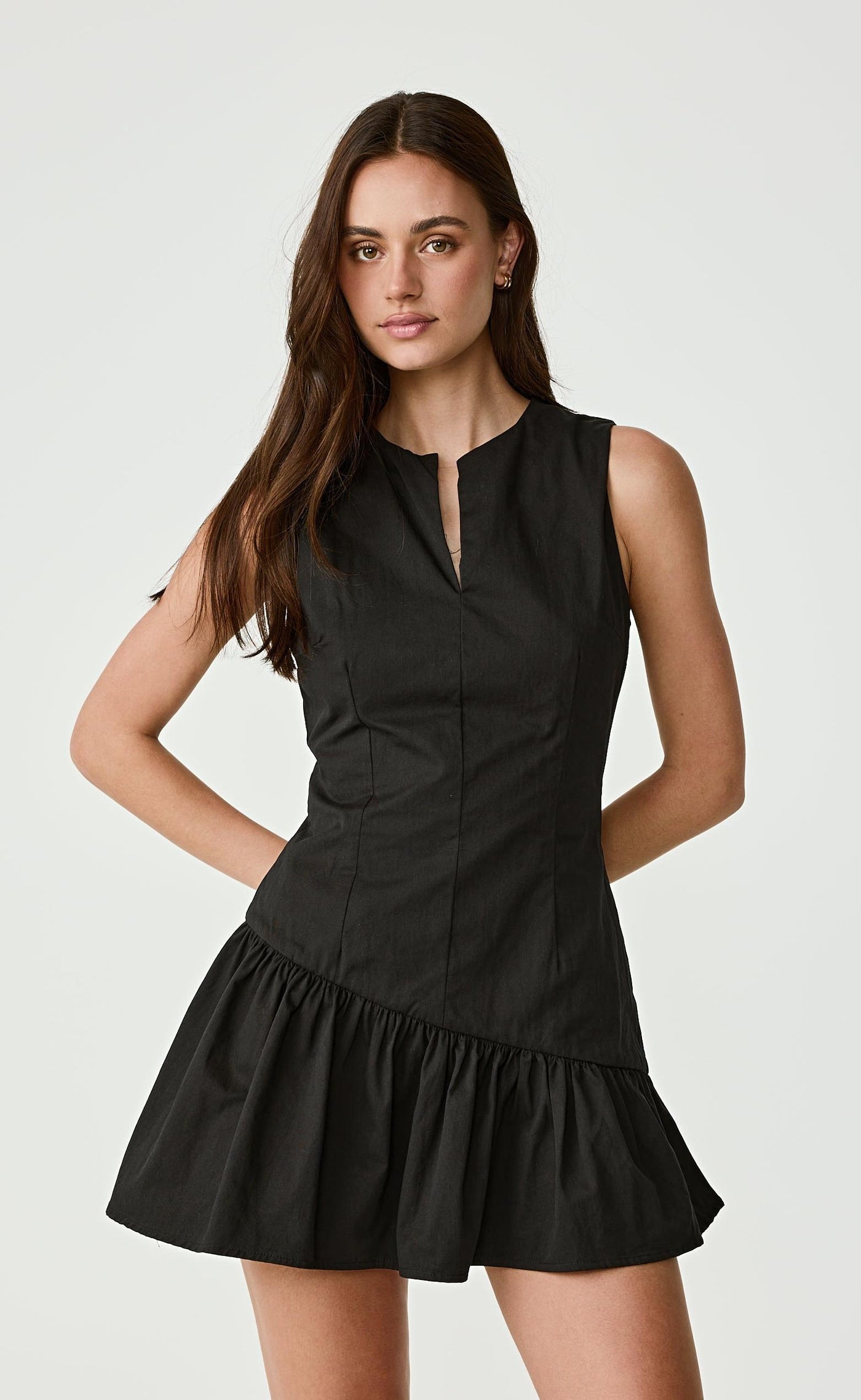Caden Mini Dress (Black) – CHARCOAL USA