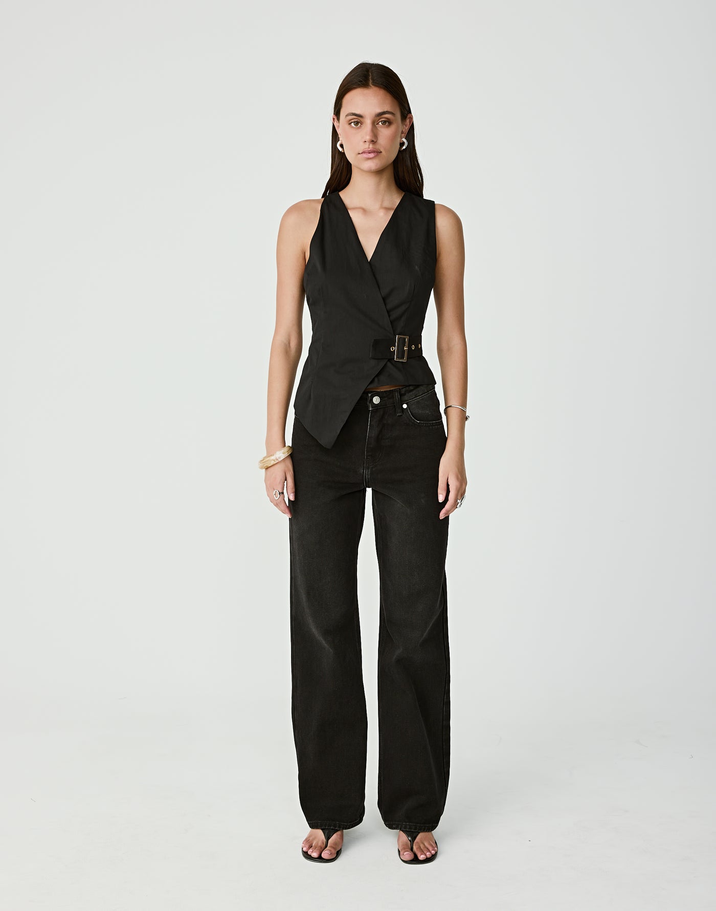  - Women's Top - Charcoal Clothing