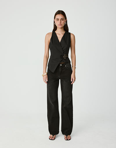  - Women's Top - Charcoal Clothing