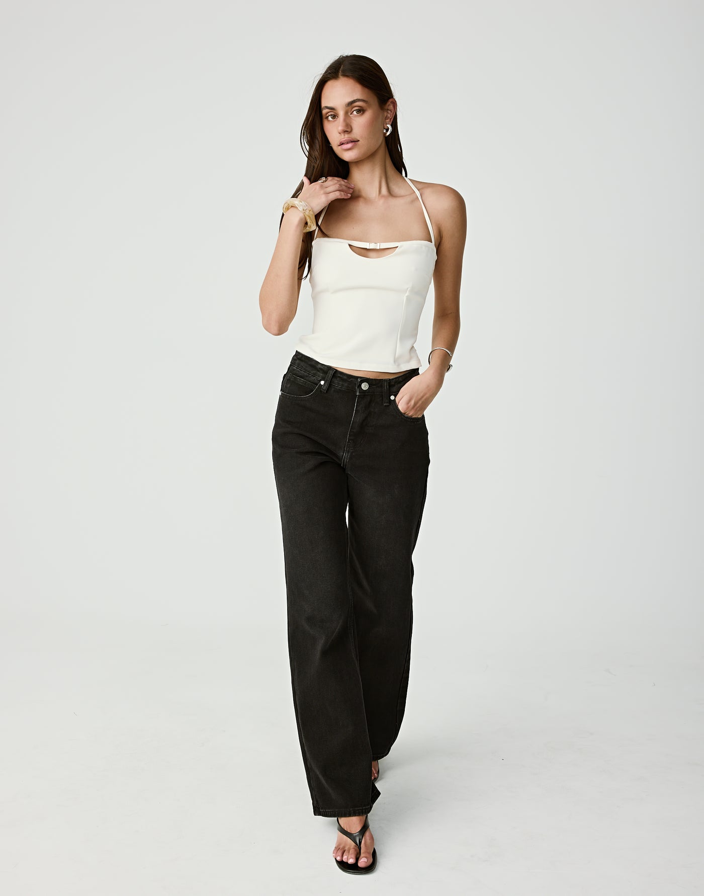  - Women's Top - Charcoal Clothing