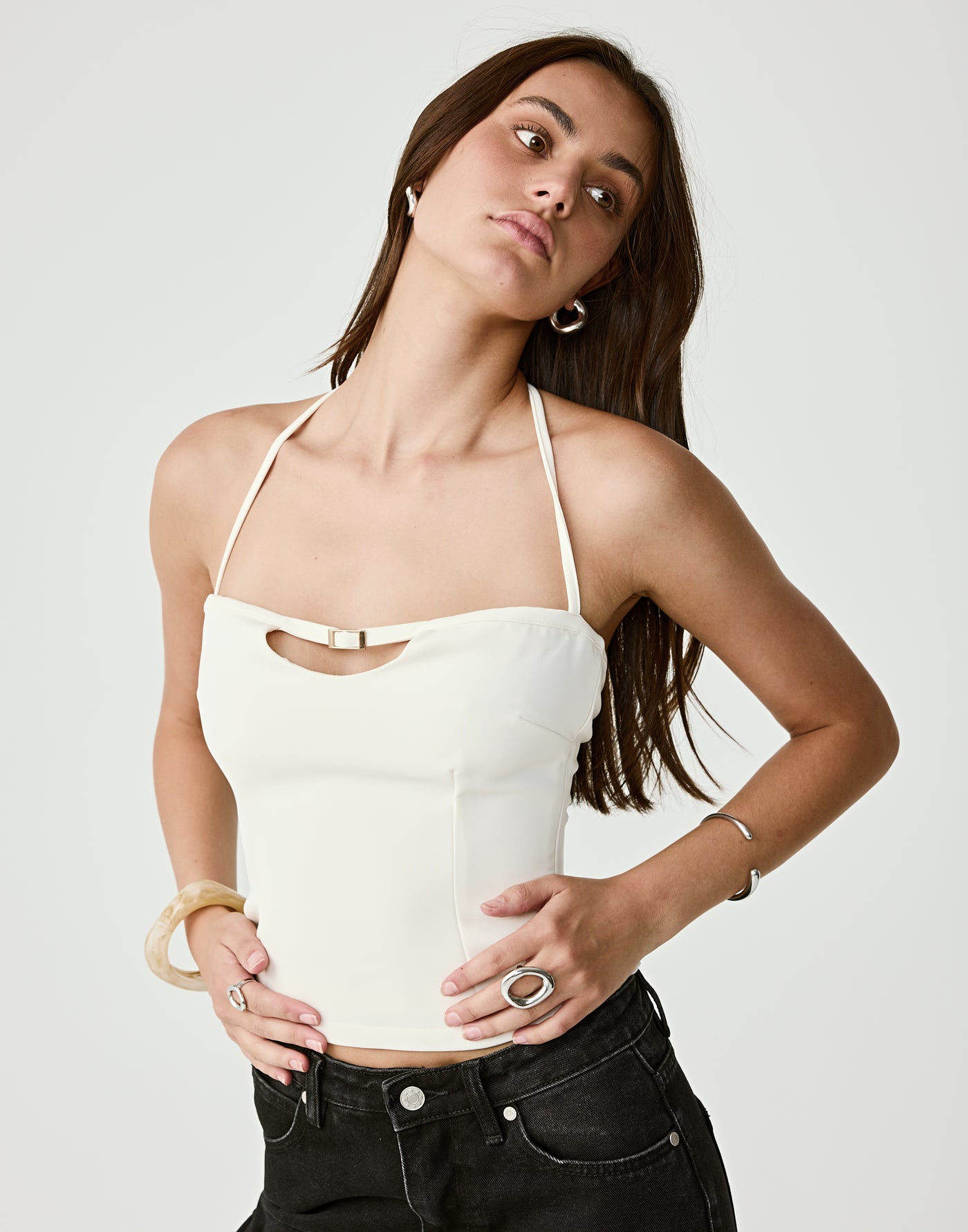  - Women's Top - Charcoal Clothing