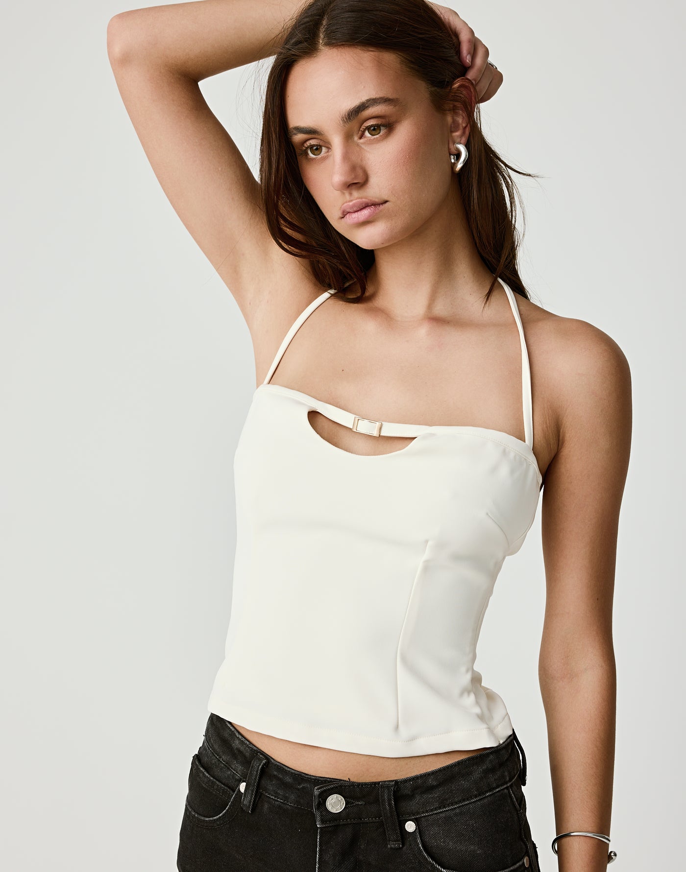  - Women's Top - Charcoal Clothing