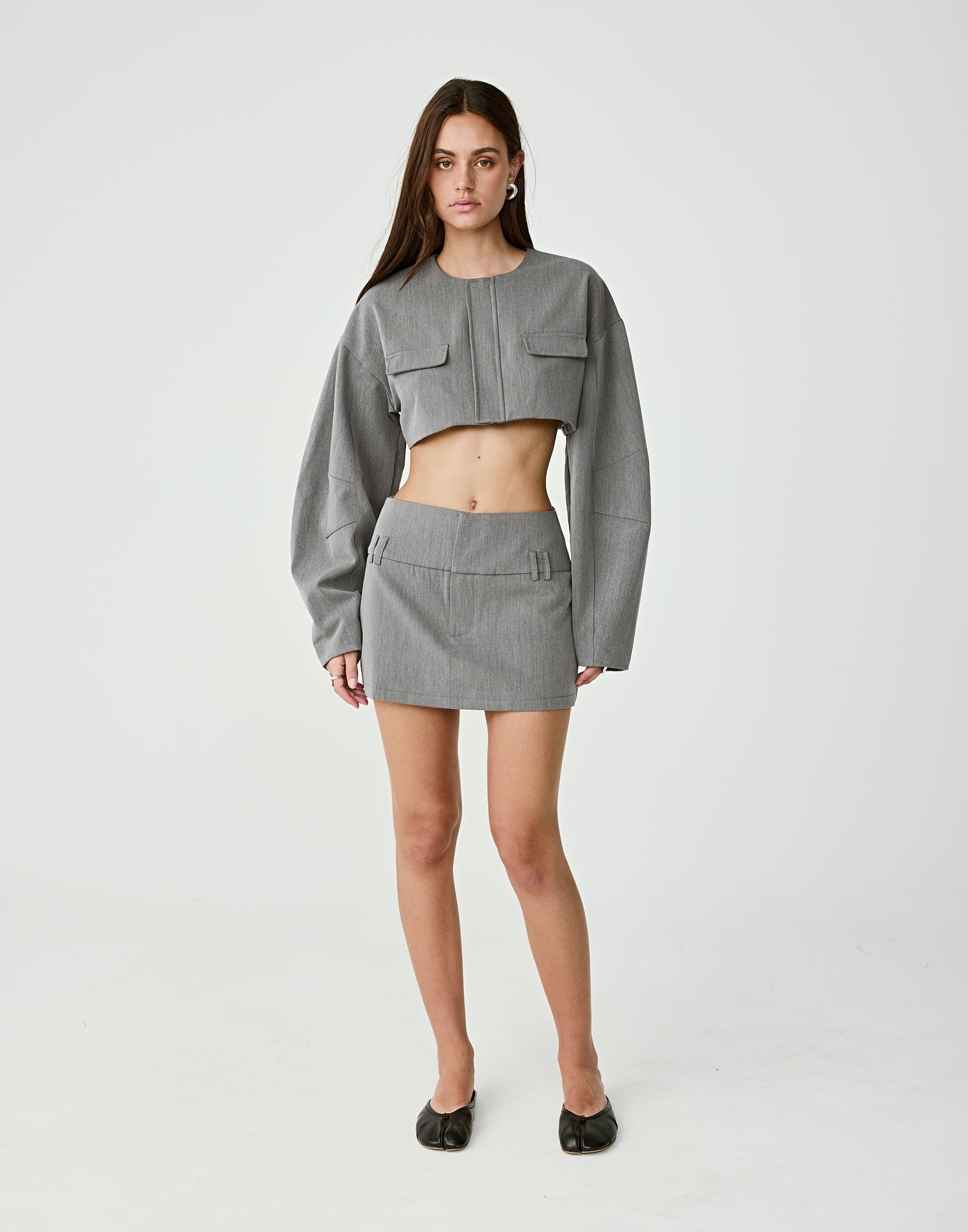  - Women's Top - Charcoal Clothing