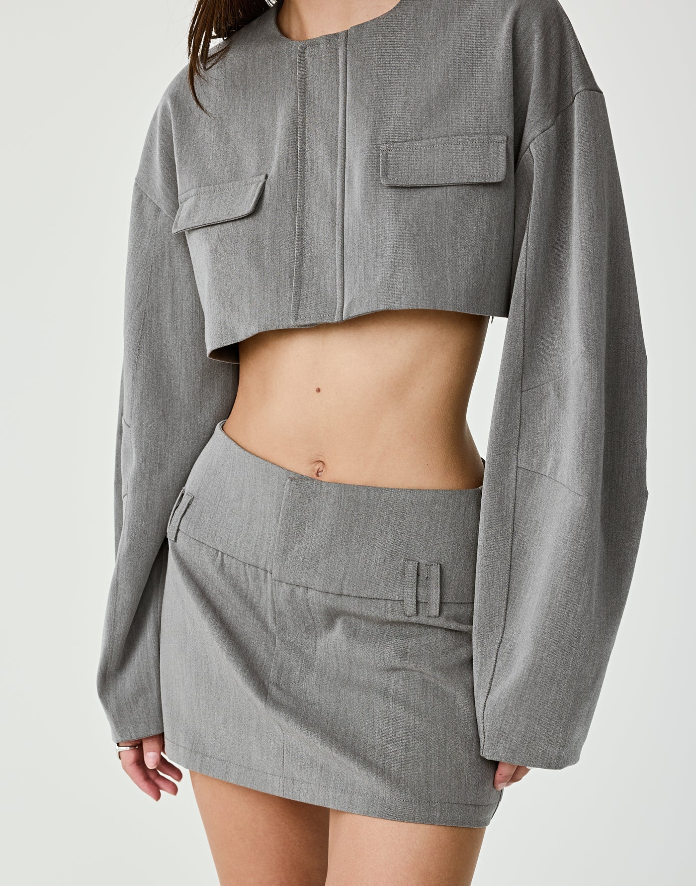  - Women's Top - Charcoal Clothing