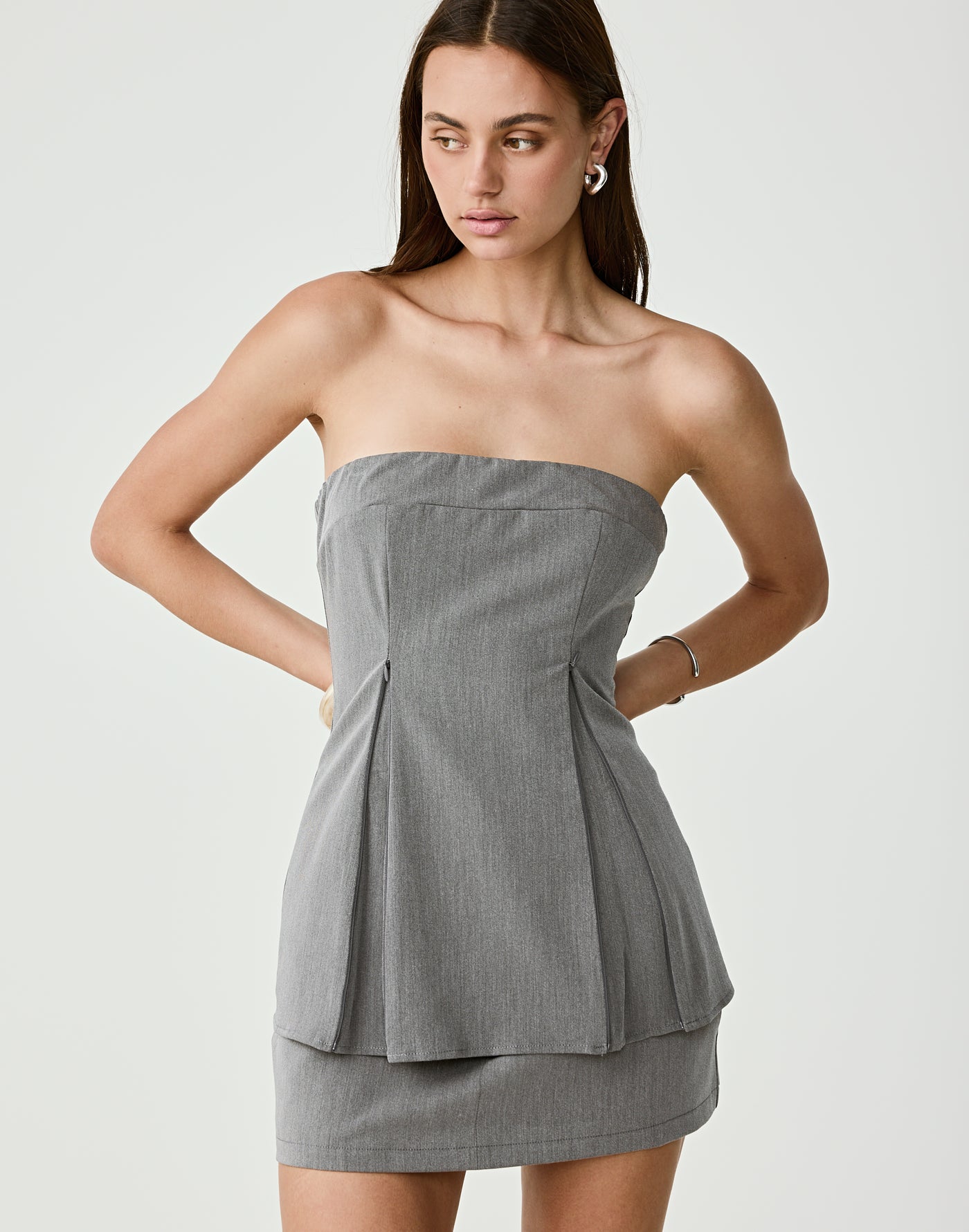  - Women's Top - Charcoal Clothing