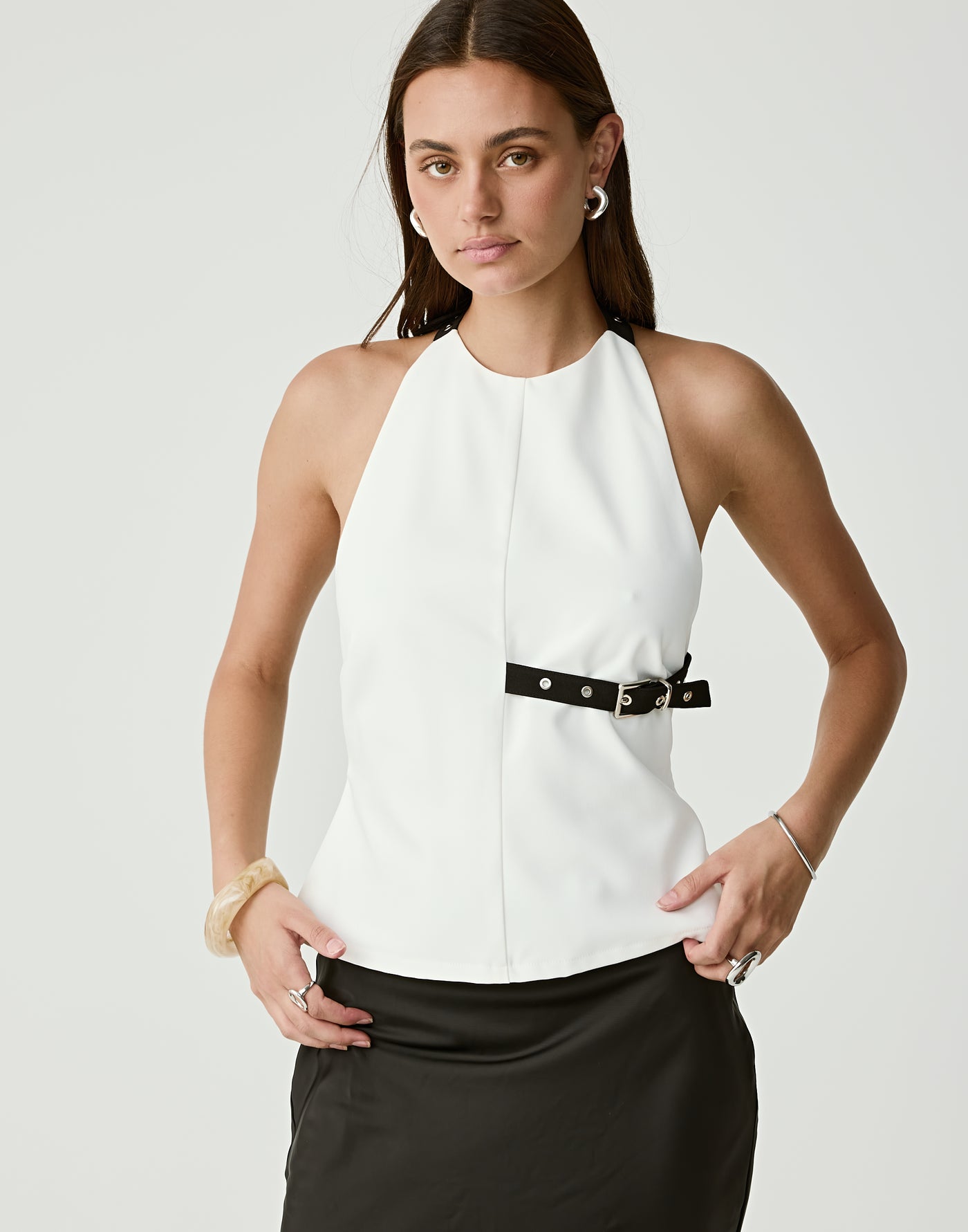  - Women's Top - Charcoal Clothing