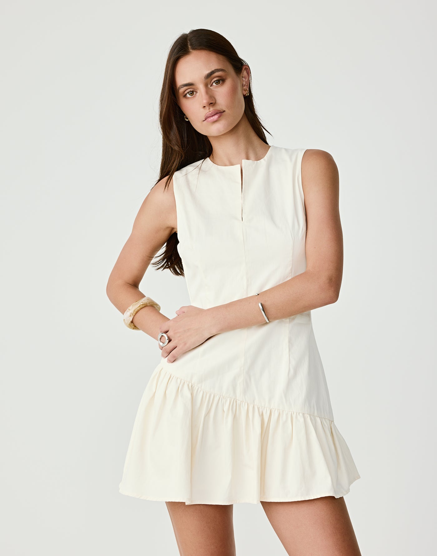  - Women's Dress - Charcoal Clothing