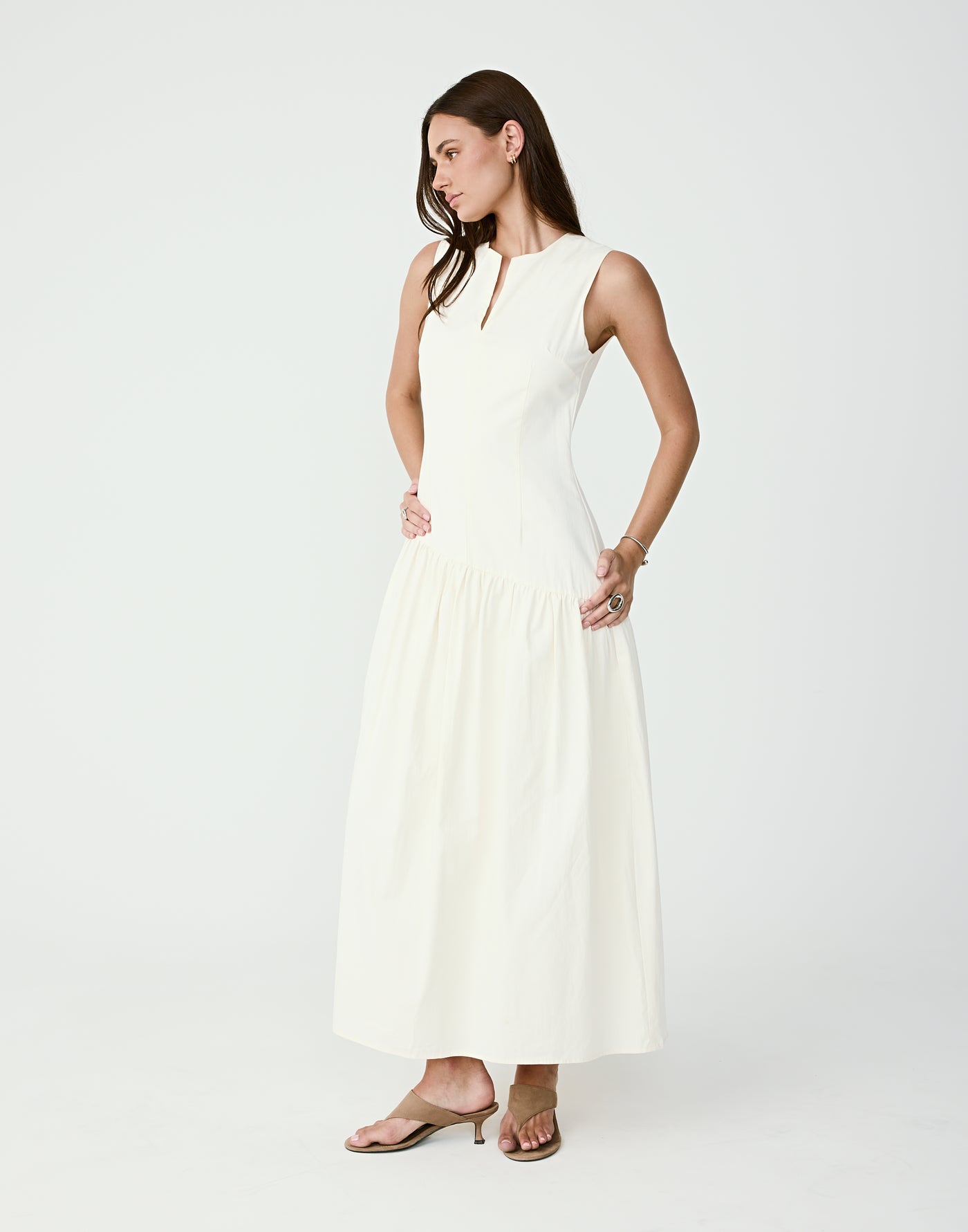  - Women's Dress - Charcoal Clothing