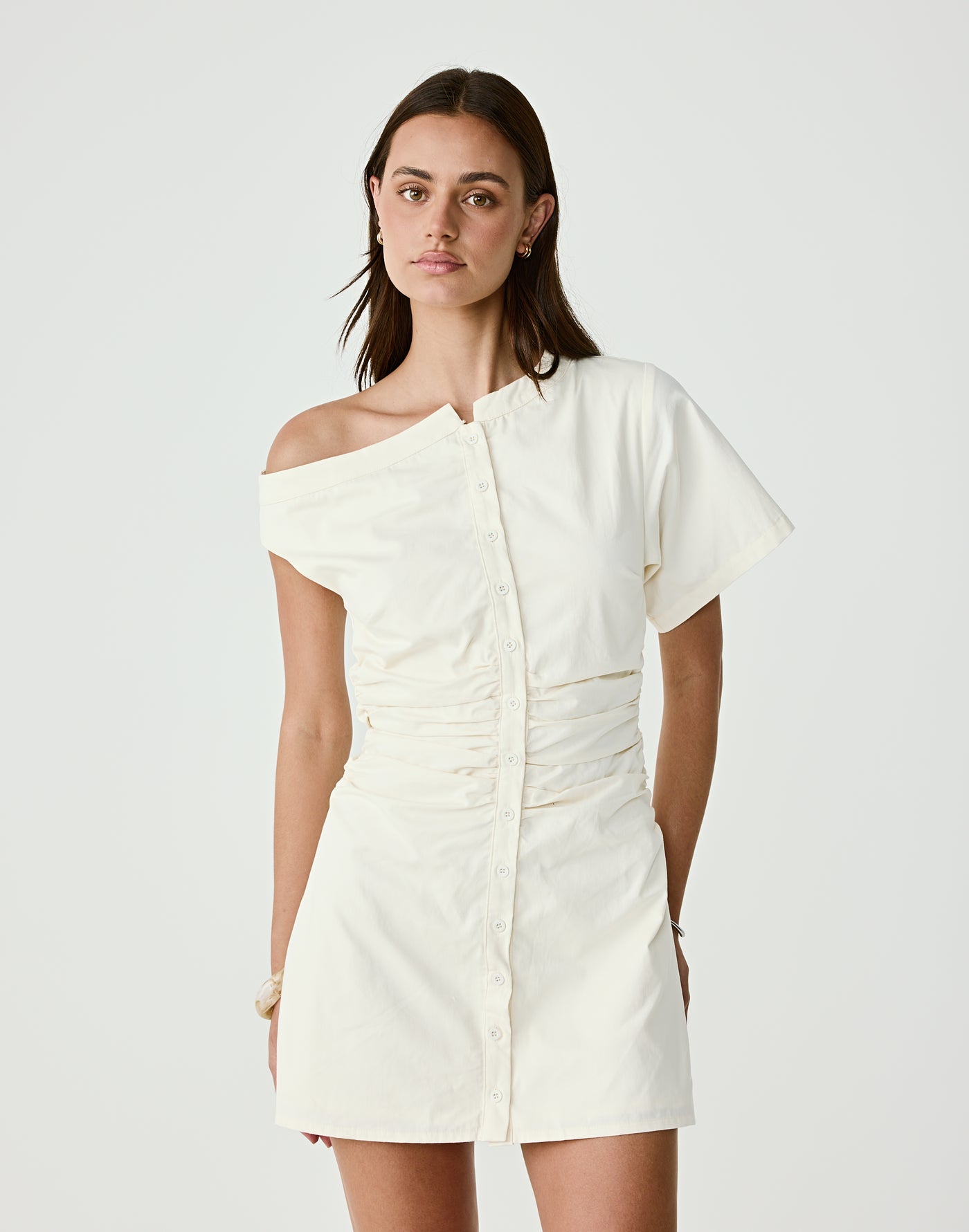  - Women's Dress - Charcoal Clothing