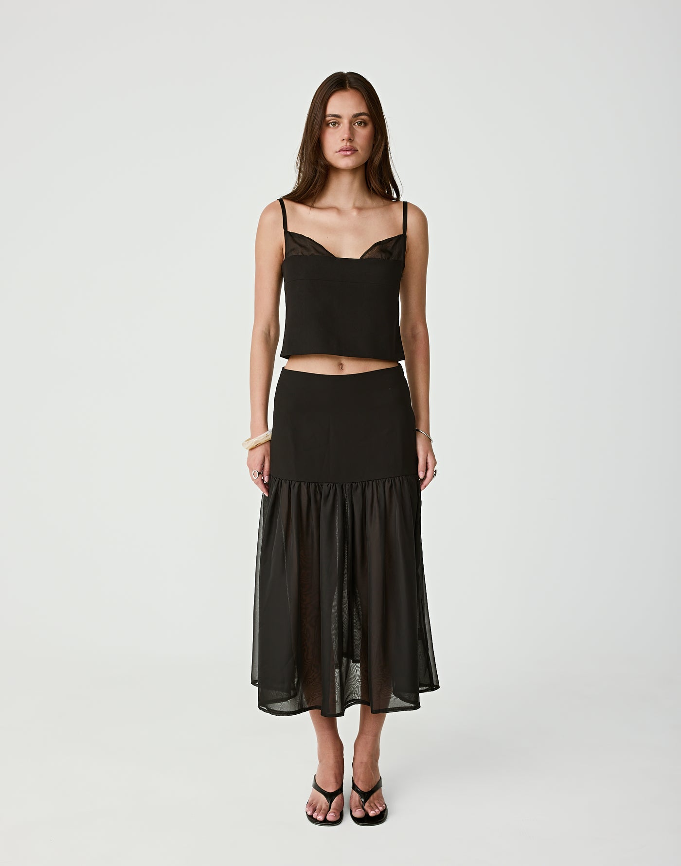  - Women's Skirt - Charcoal Clothing