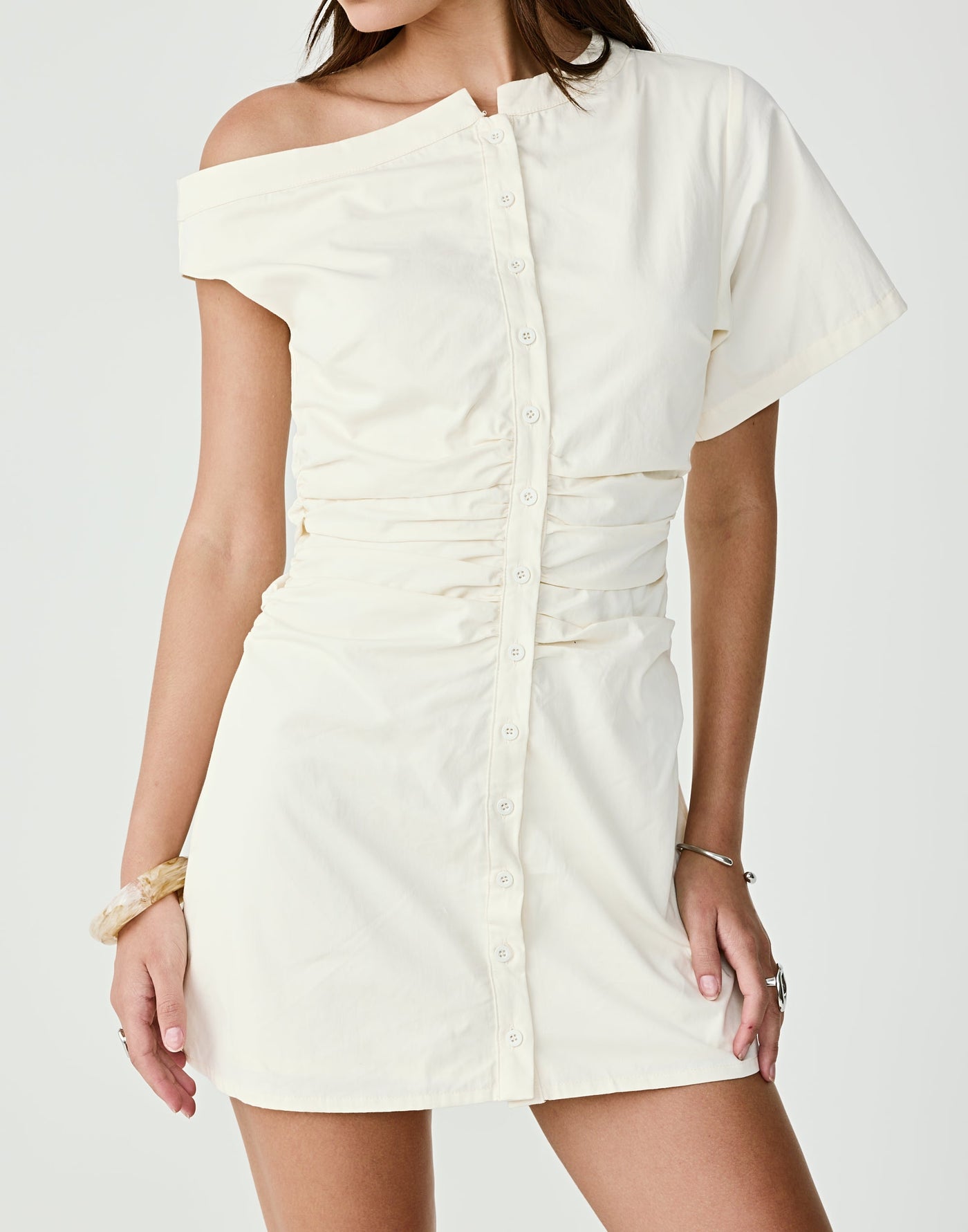  - Women's Dress - Charcoal Clothing