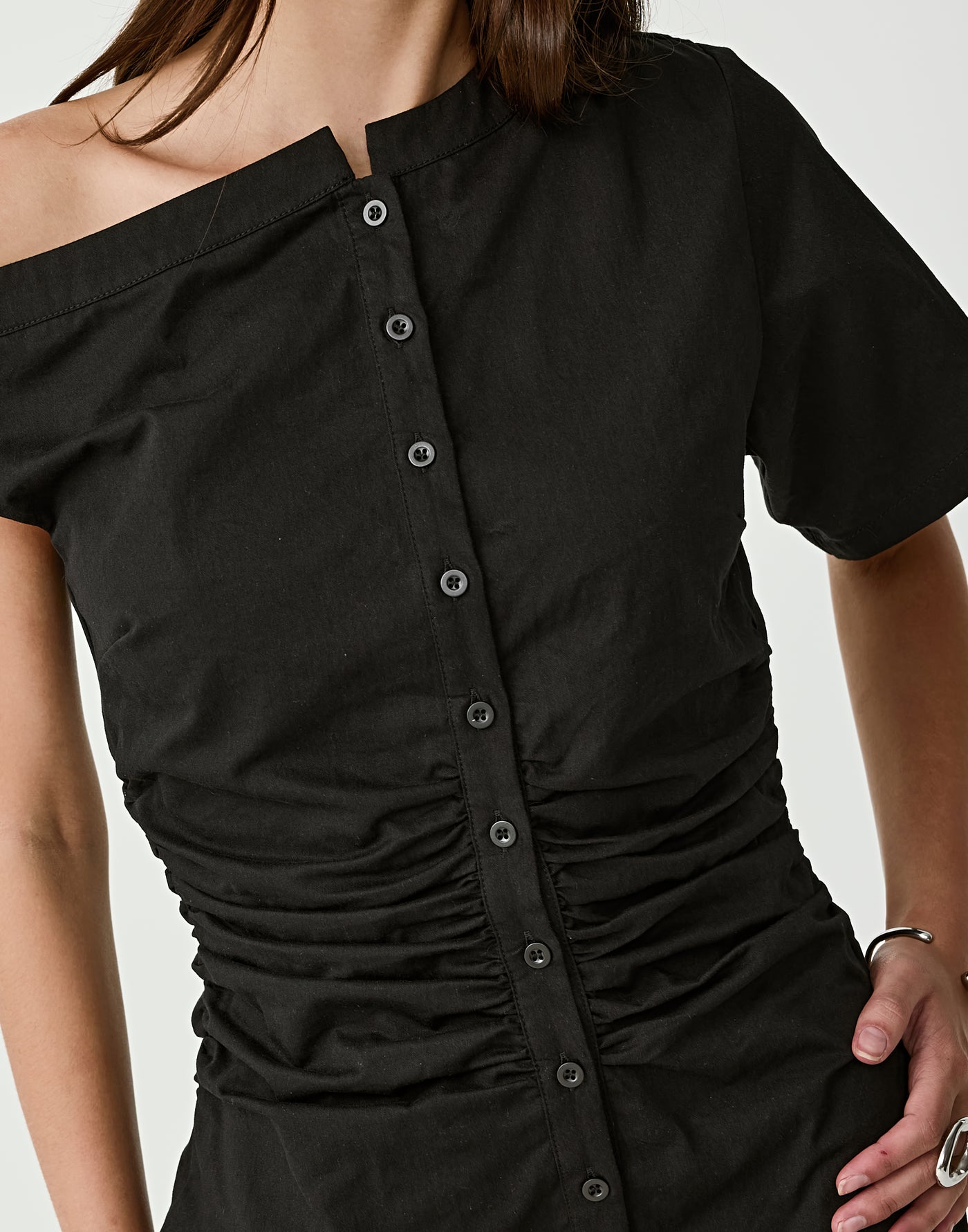  - Women's Dress - Charcoal Clothing