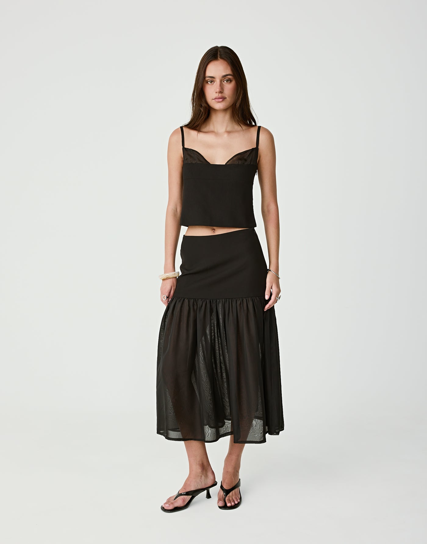  - Women's Skirt - Charcoal Clothing