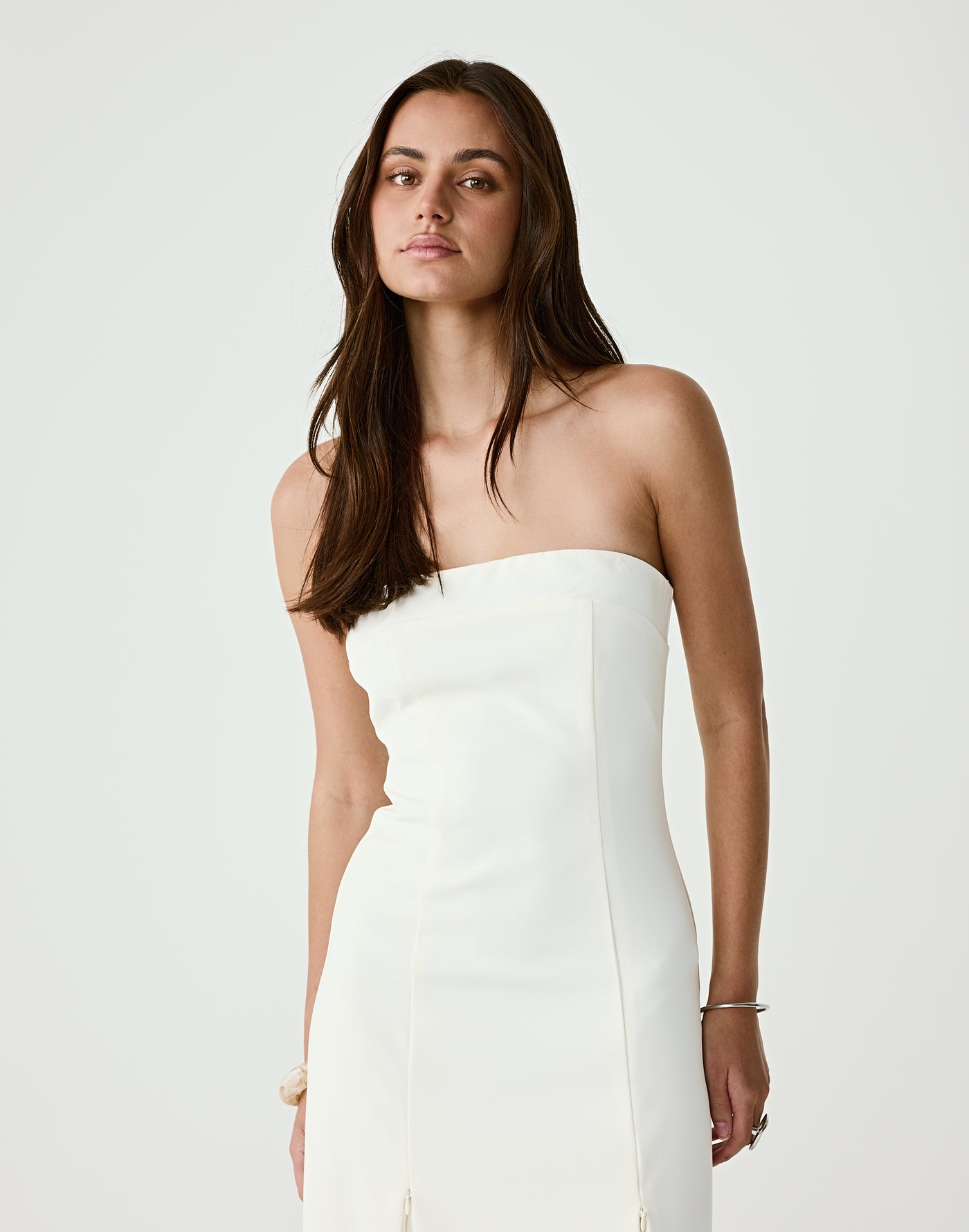  - Women's Dress - Charcoal Clothing