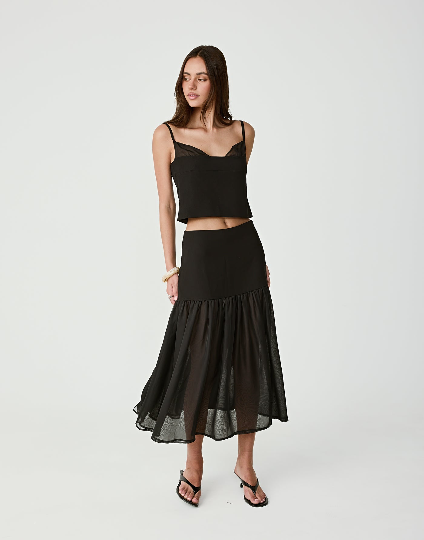  - Women's Skirt - Charcoal Clothing