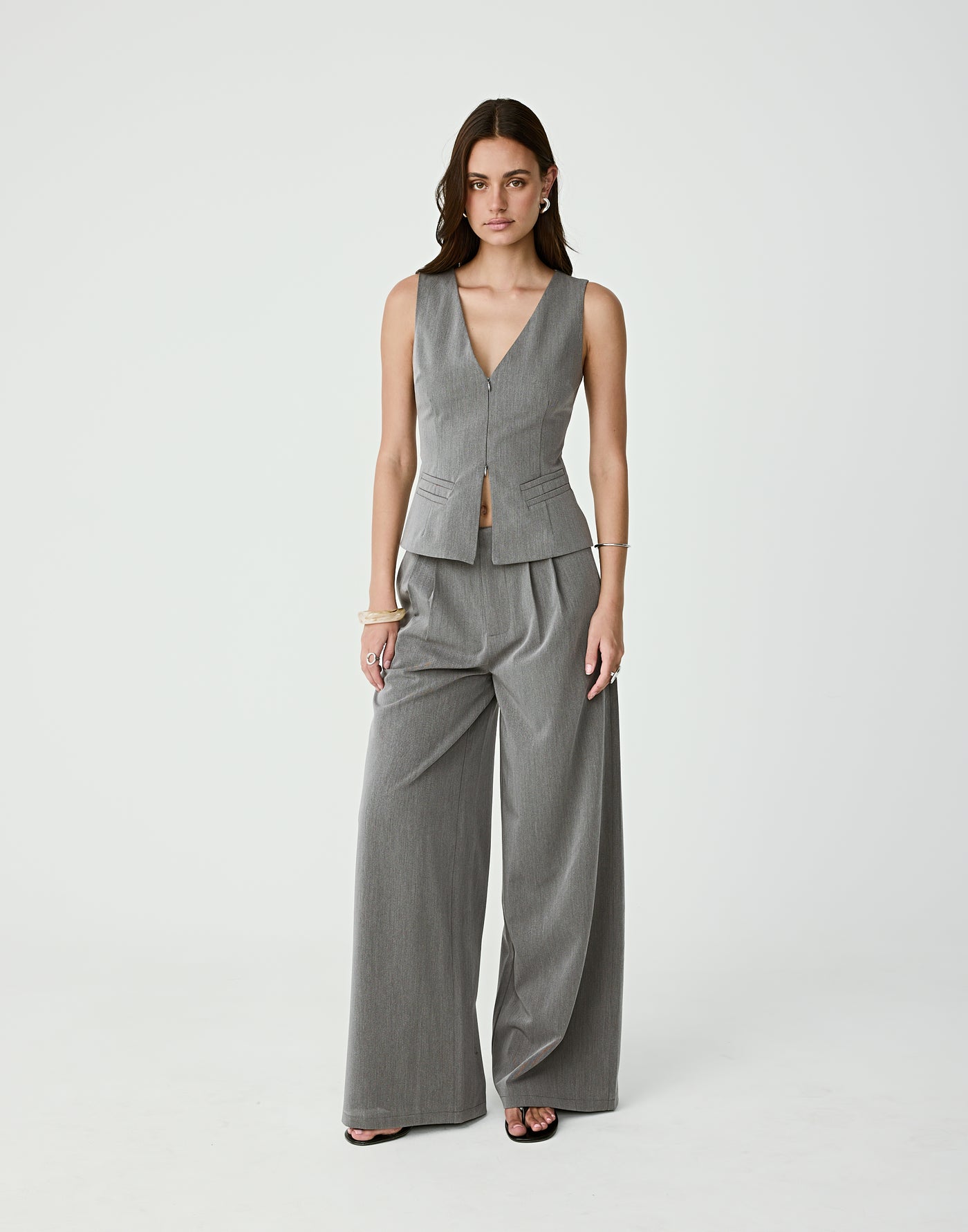  - Women's Top - Charcoal Clothing