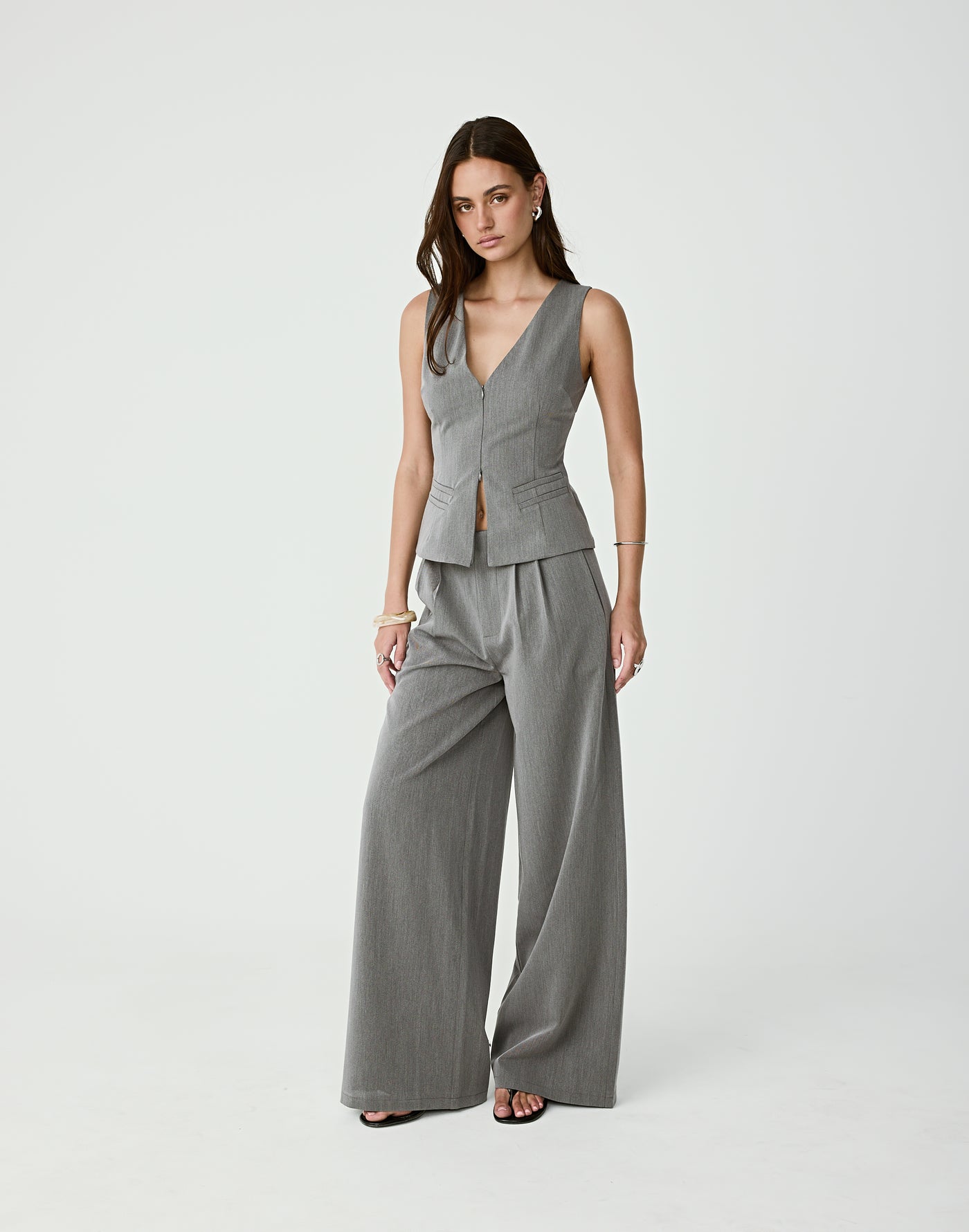  - Women's Top - Charcoal Clothing