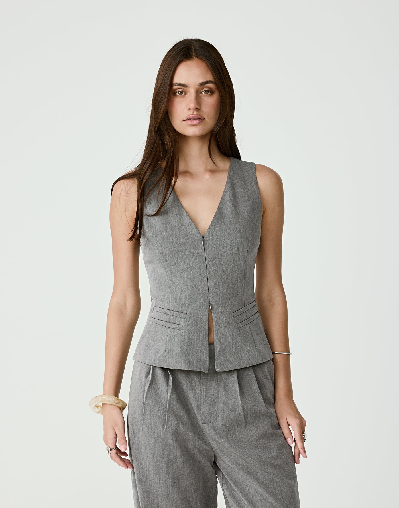  - Women's Top - Charcoal Clothing