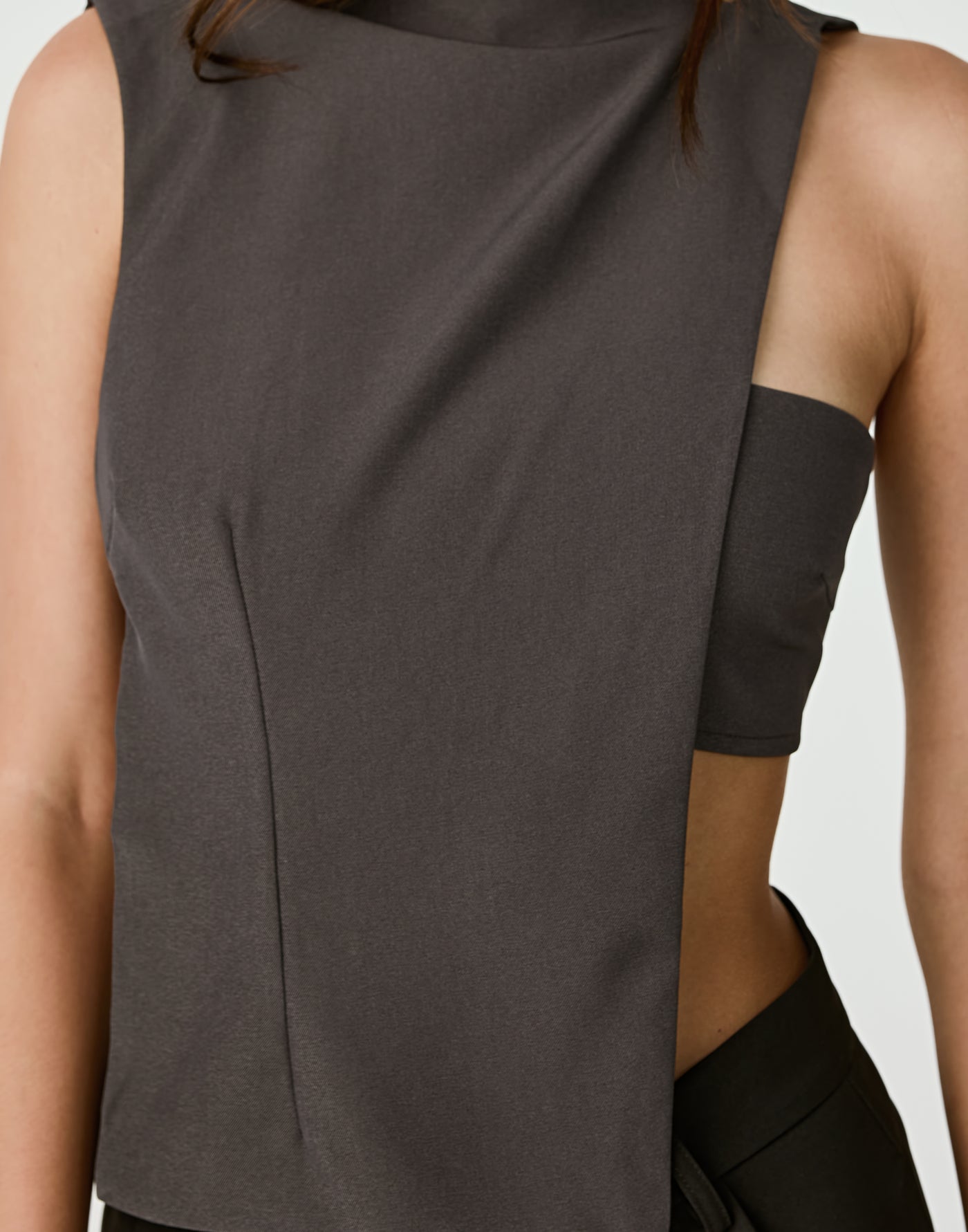  - Women's Top - Charcoal Clothing