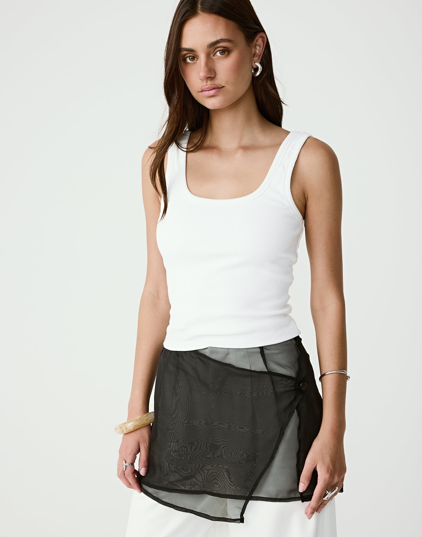  - Women's Skirt - Charcoal Clothing