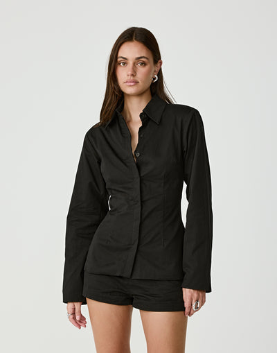  - Women's Shorts - Charcoal Clothing